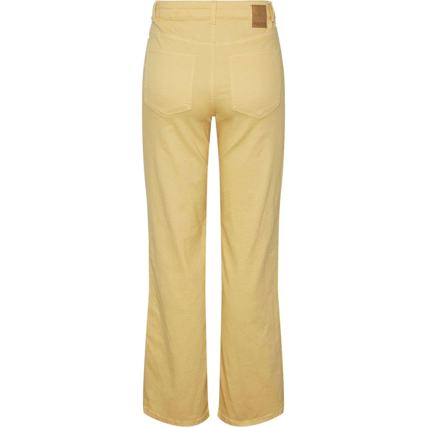 PIECES Tiesūs džinsai moterims, Oranžinė, PCPEGGY HW WIDE PANT 2