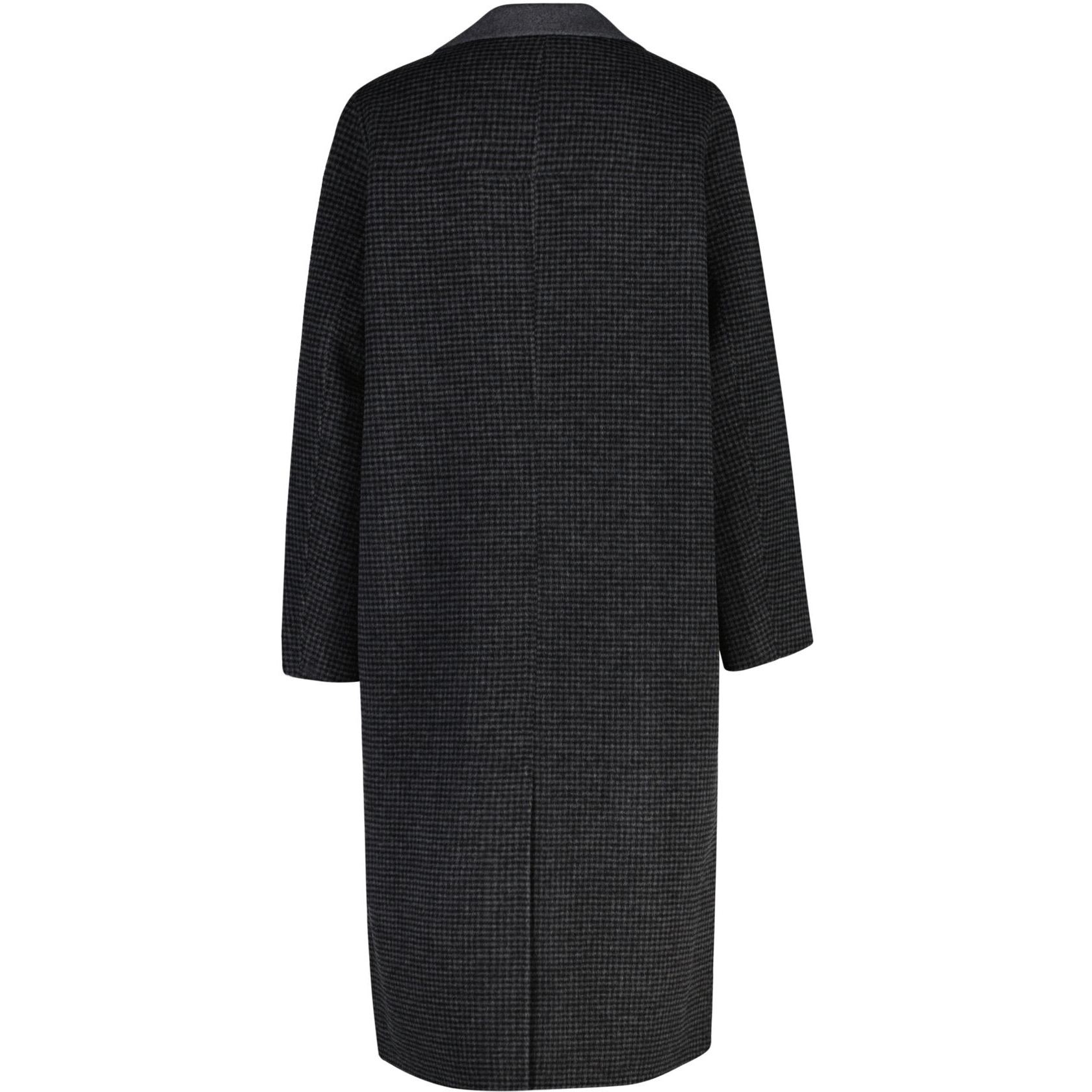 GANT Paltas moterims, Pilka, checked handstitched coat 2