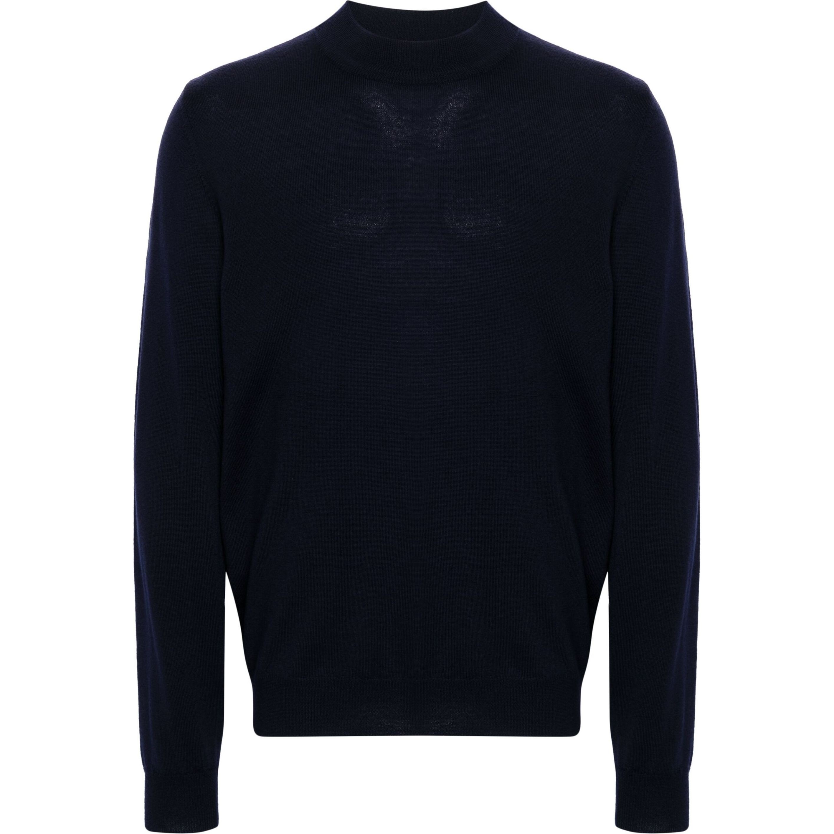 J.LINDEBERG Megztinis su kaklu vyrams, Mėlyna, Korman merino turtle neck