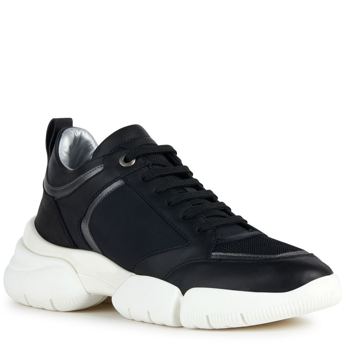 GEOX Sportiniai bateliai moterims, Juoda, ADACTER SPORT SHOES 1