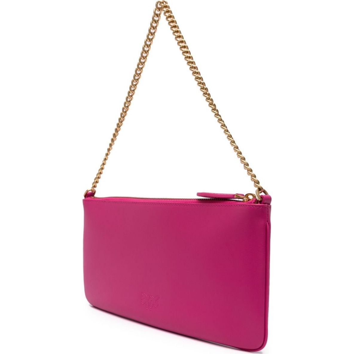 PINKO Rankinė per petį moterims, Rožinė, Love birds-plaque shoulder bag 2