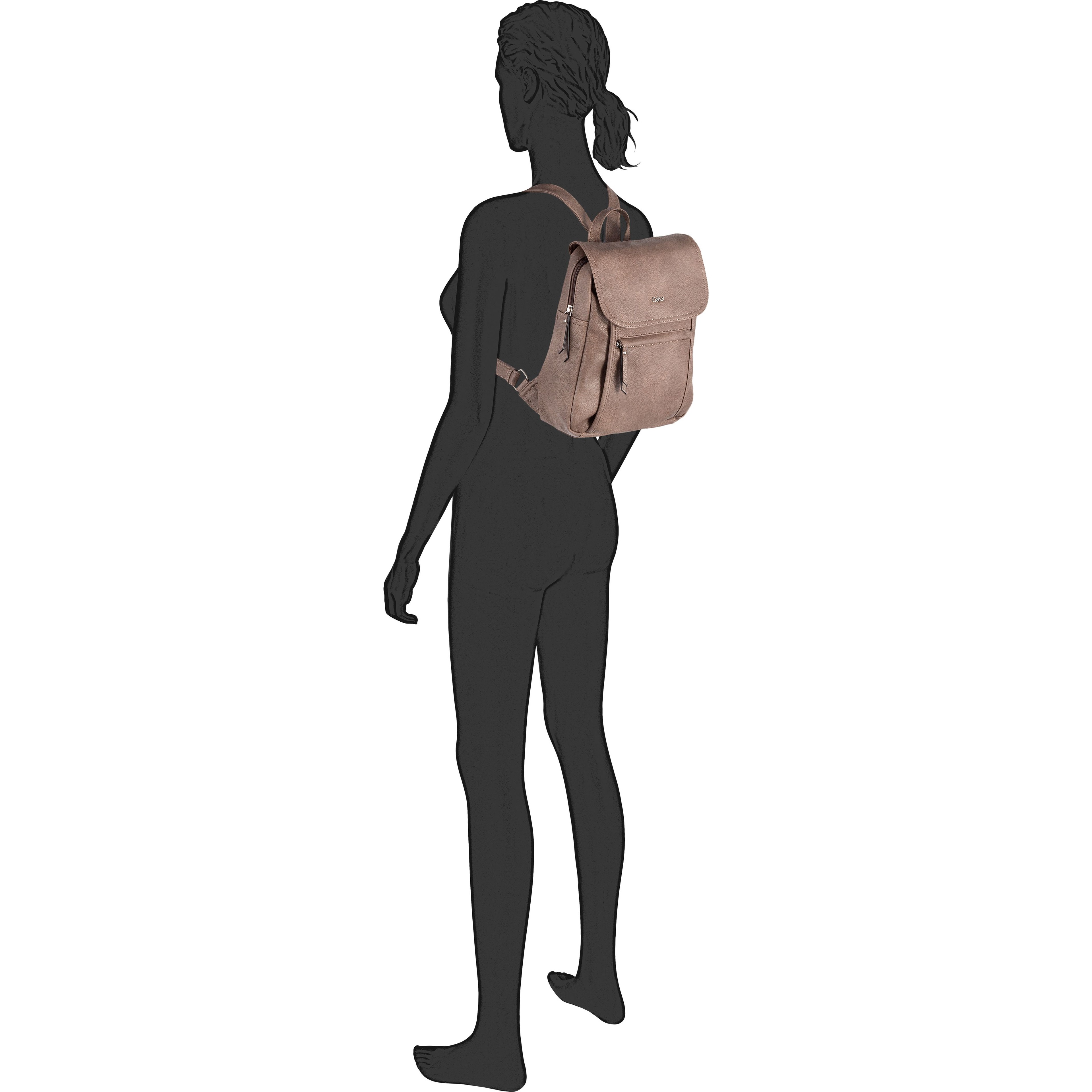 GABOR Kuprinė moterims, Smėlio, Mina backpack 2