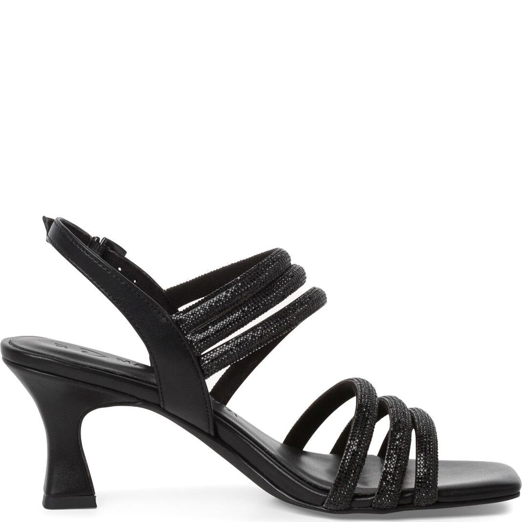 MARCO TOZZI Basutės moterims, Juoda, SANDALS 3