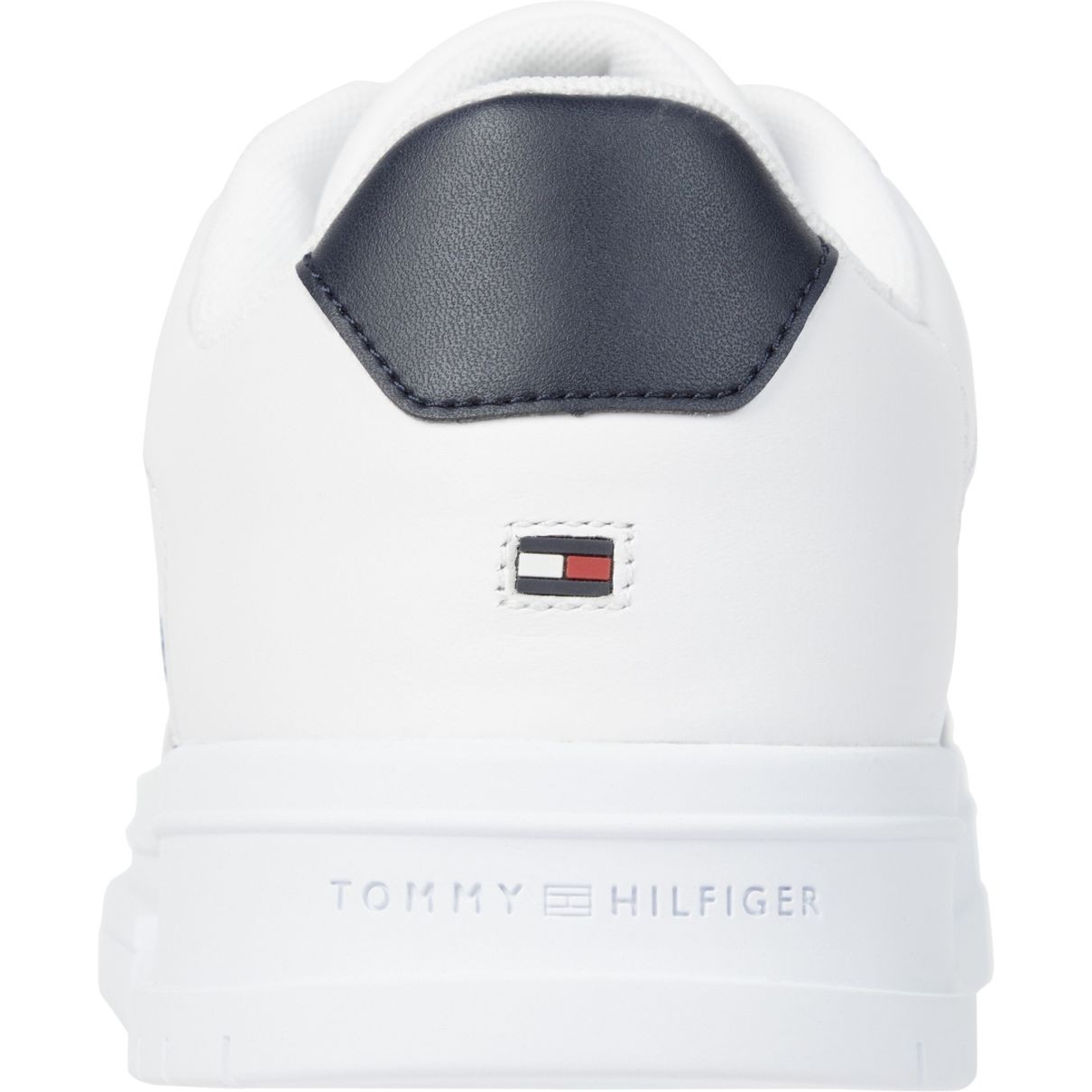 TOMMY HILFIGER Laisvalaikio bateliai vyrams, Balta, Supercup stripes leisure 4
