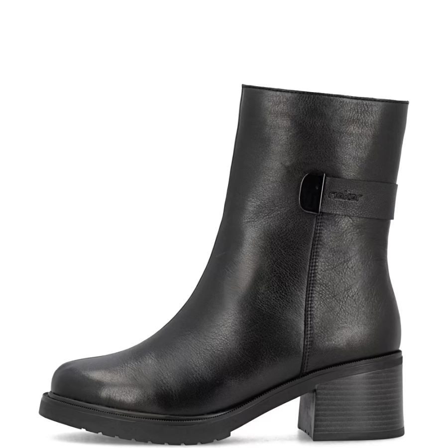 RIEKER Aulinukai moterims, Juoda, Booties 2