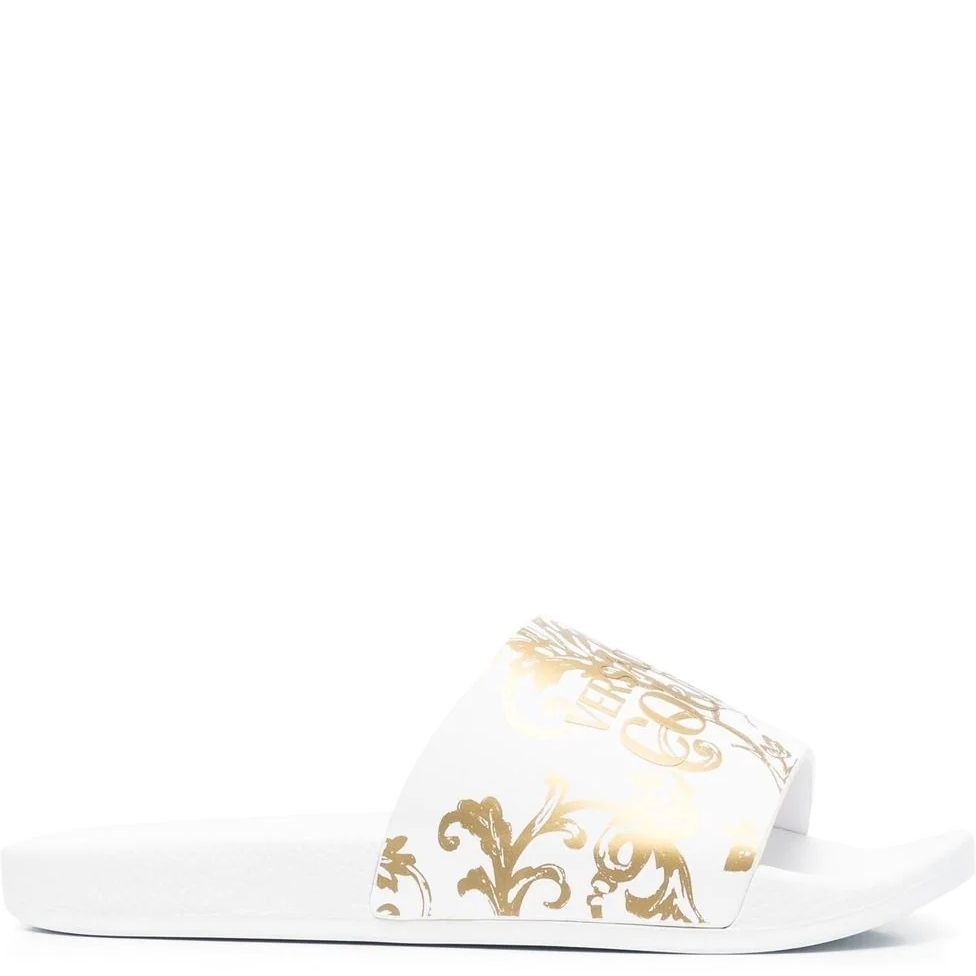 VERSACE JEANS CUTURE Šlepetės moterims, Fondo shelly slippers 2