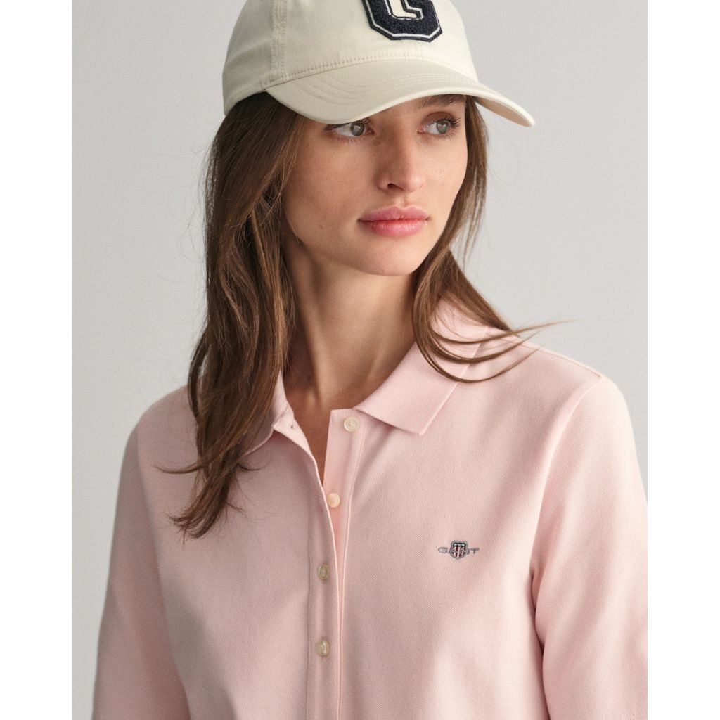 GANT Polo marškiniai trumpos rank. moterims, Rožinė 5