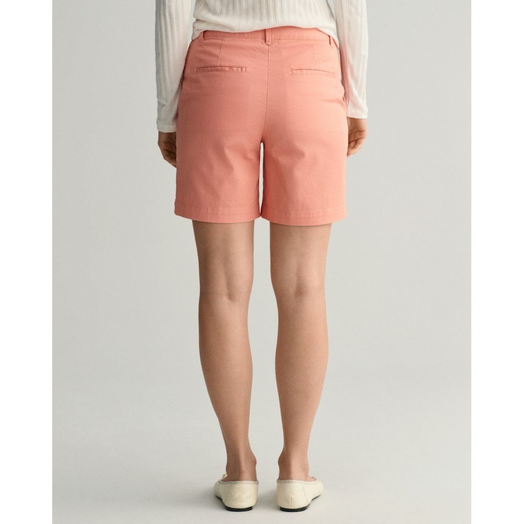GANT Šortai moterims, Rožinė, CHINO SHORTS 3