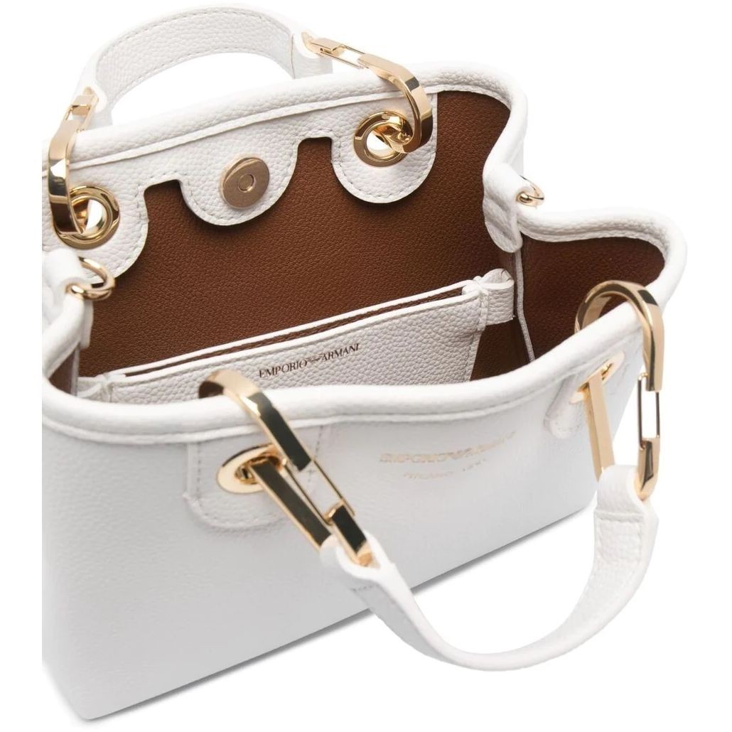 EMPORIO ARMANI Pirkinių krepšys moterims, Balta, Shopping bag 4