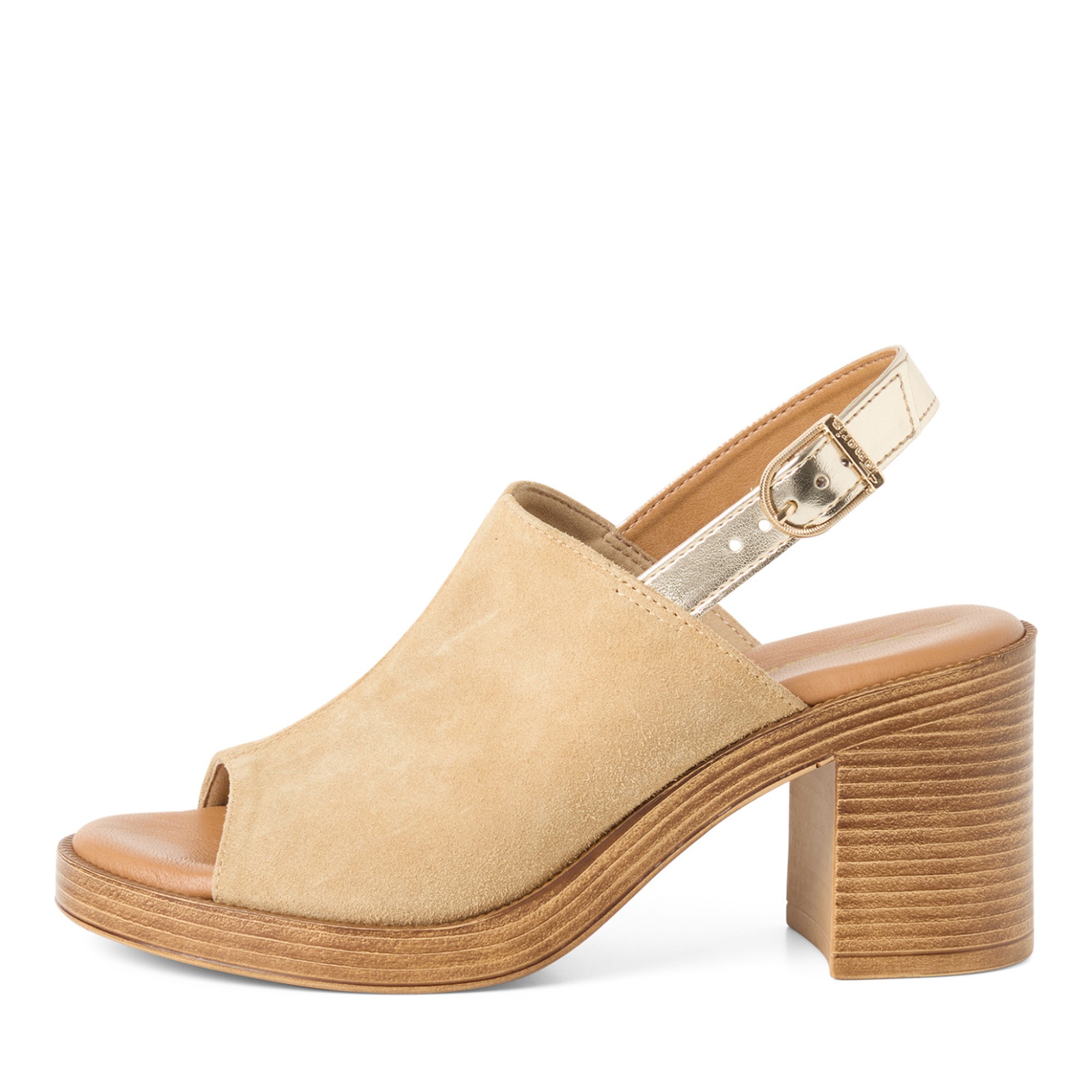 TAMARIS Basutės moterims, Smėlio, Sandals 2