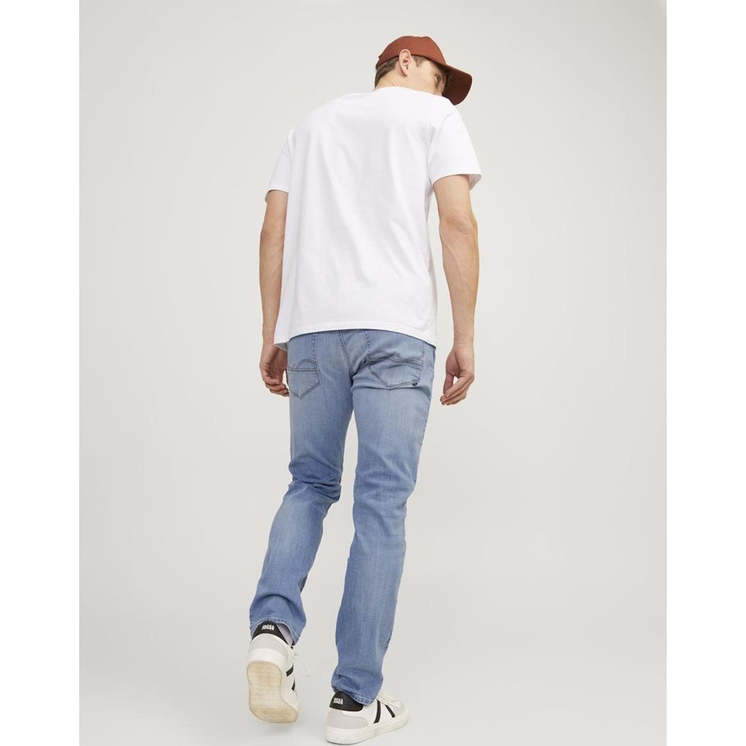 JACK & JONES Slim džinsai vyrams, Mėlyna, Jjiglenn slim 8