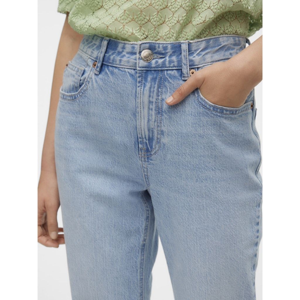 VERO MODA Tiesūs džinsai moterims, Mėlyna, Tessa straight 7