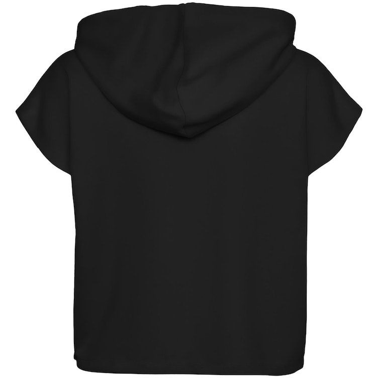 VERO MODA Megztinis moterims, Juoda, VMRENEW SL HOODIE VMA 1