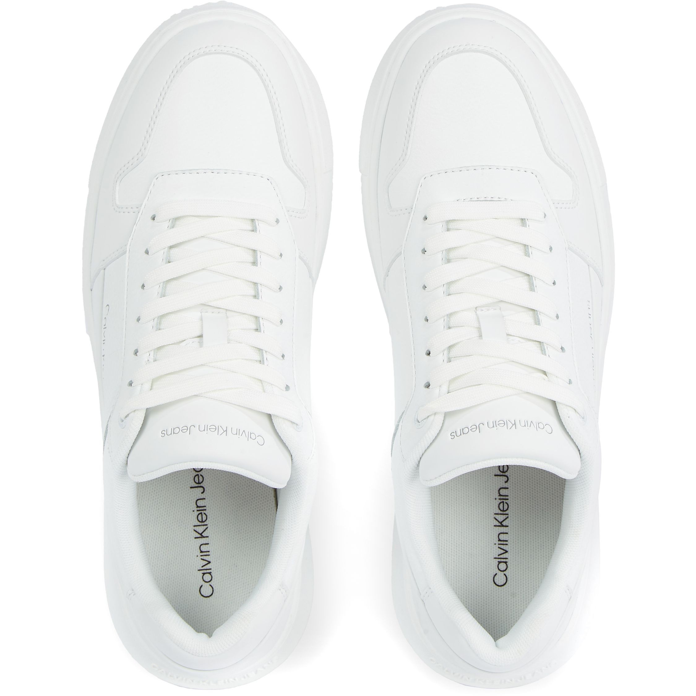 CALVIN KLEIN JEANS Laisvalaikio bateliai vyrams, Balta, Chunky cupsole low leisure 4