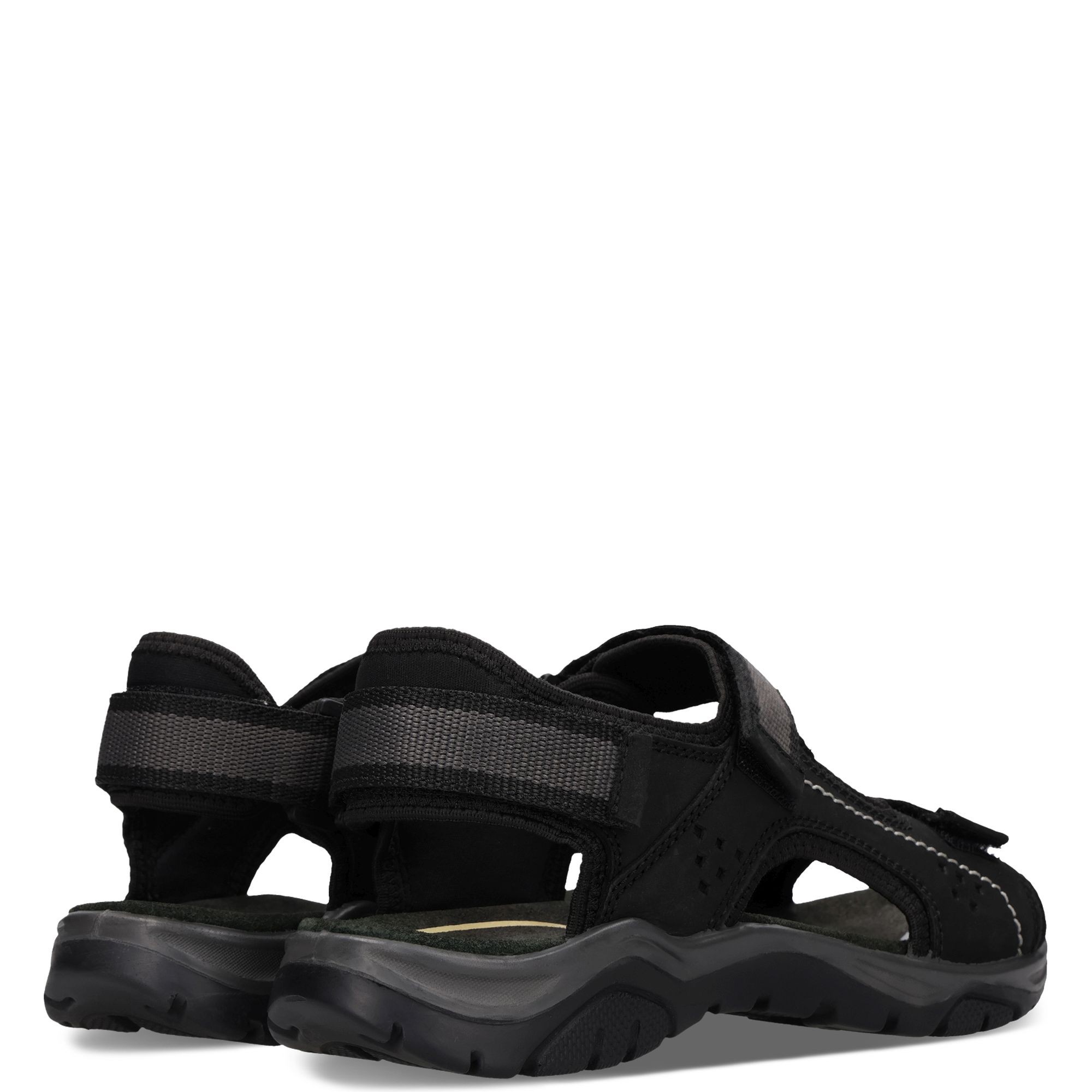 BUGATTI Basutės vyrams, Juoda, Sandals 3