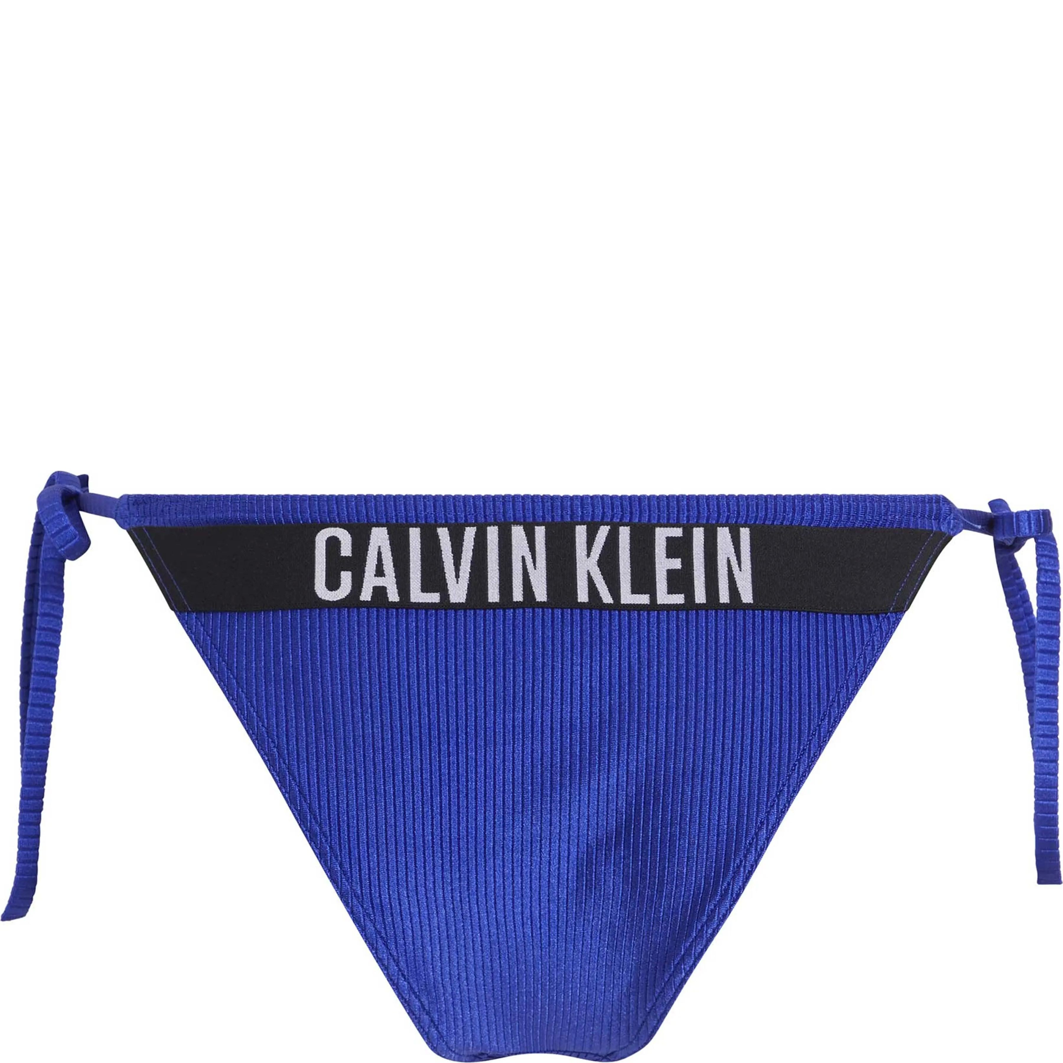 CALVIN KLEIN UW Apatinė kostiumėlio dalis moterims, Mėlyna, String side tie 2
