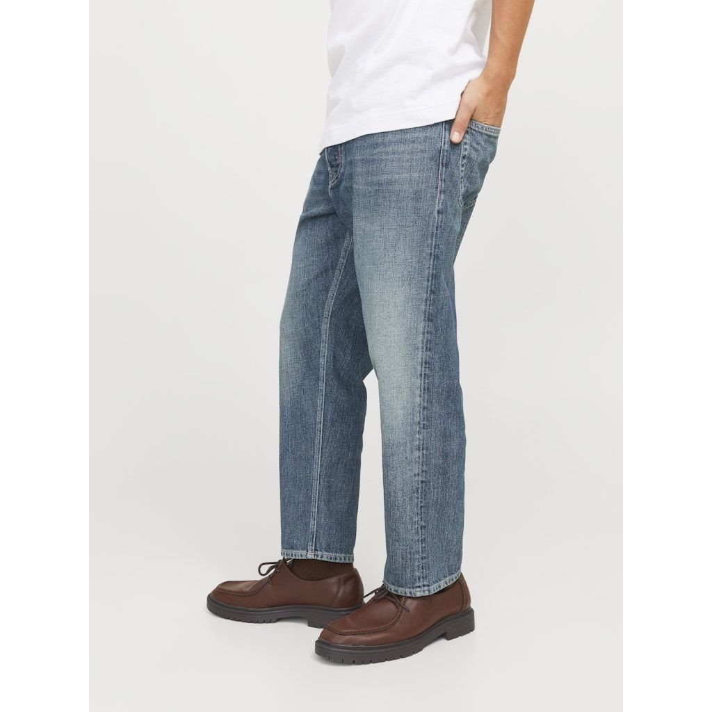 JACK & JONES Aptempti džinsai vyrams, Mėlyna, Mike 4