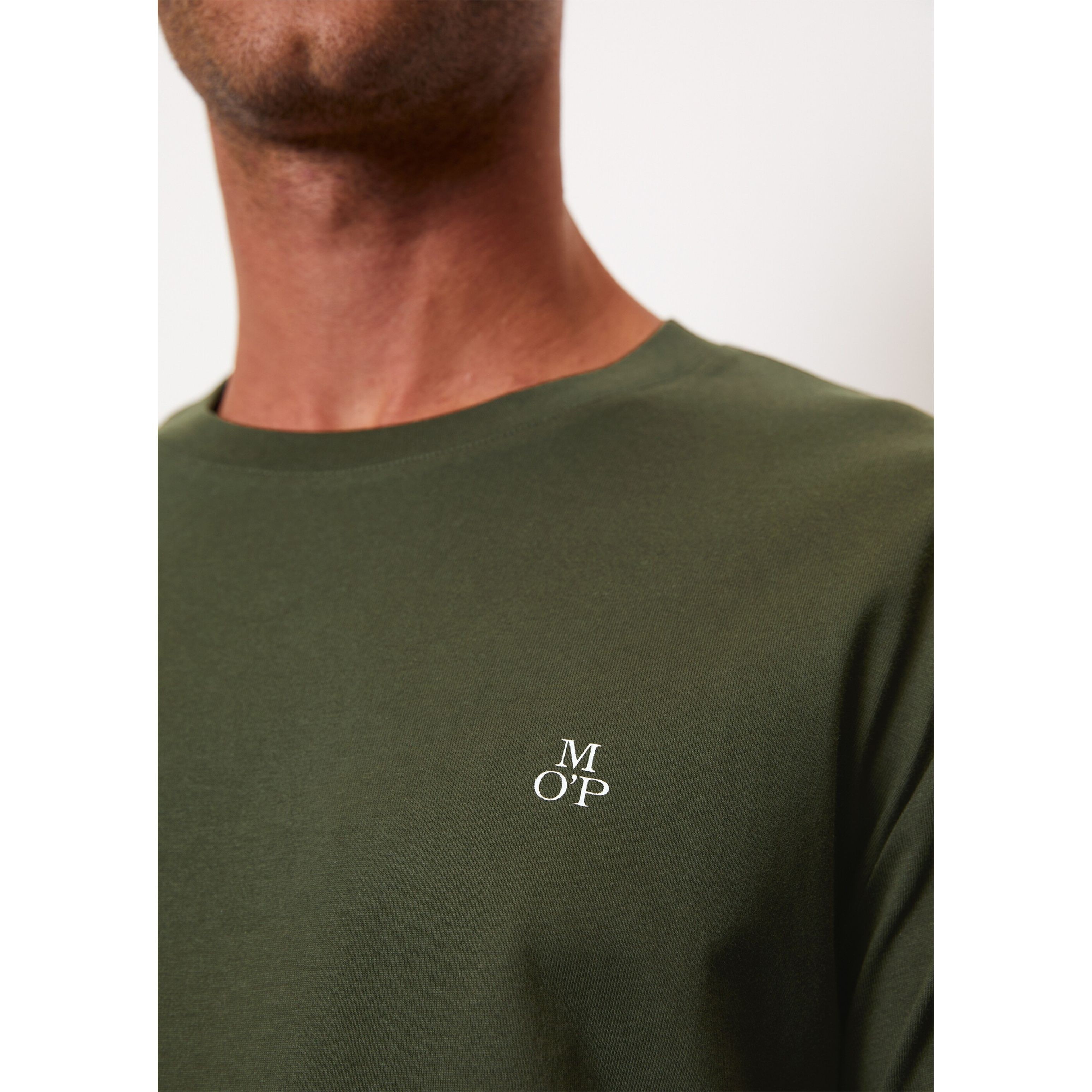 MARC O'POLO Marškinėliai vyrams, Žalia 4