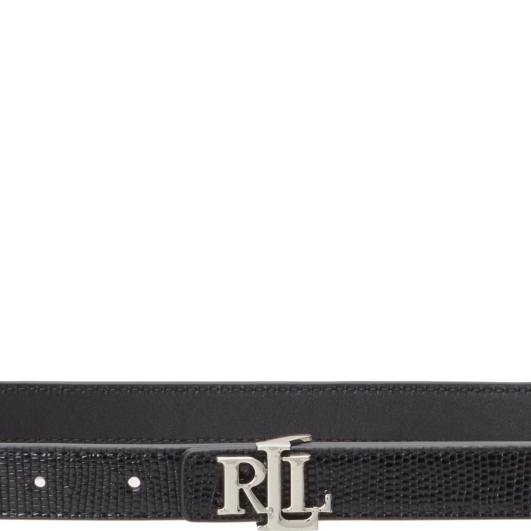 LAUREN RALPH LAUREN Diržas moterims, Juoda, Lrl belt skinny 20 2