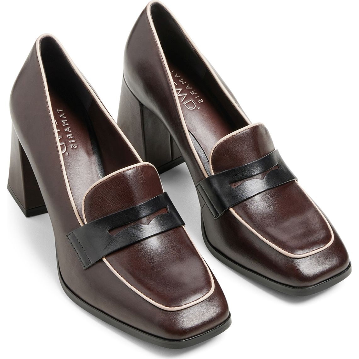 TAMARIS Aukštakulniai moterims, Ruda, Trotteur 2