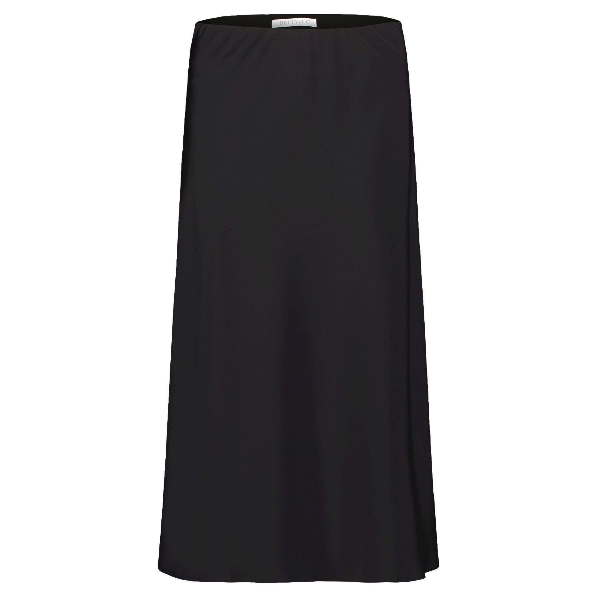 BETTY & CO Midi sijonas moterims, Juoda, Mot.sijonas 1