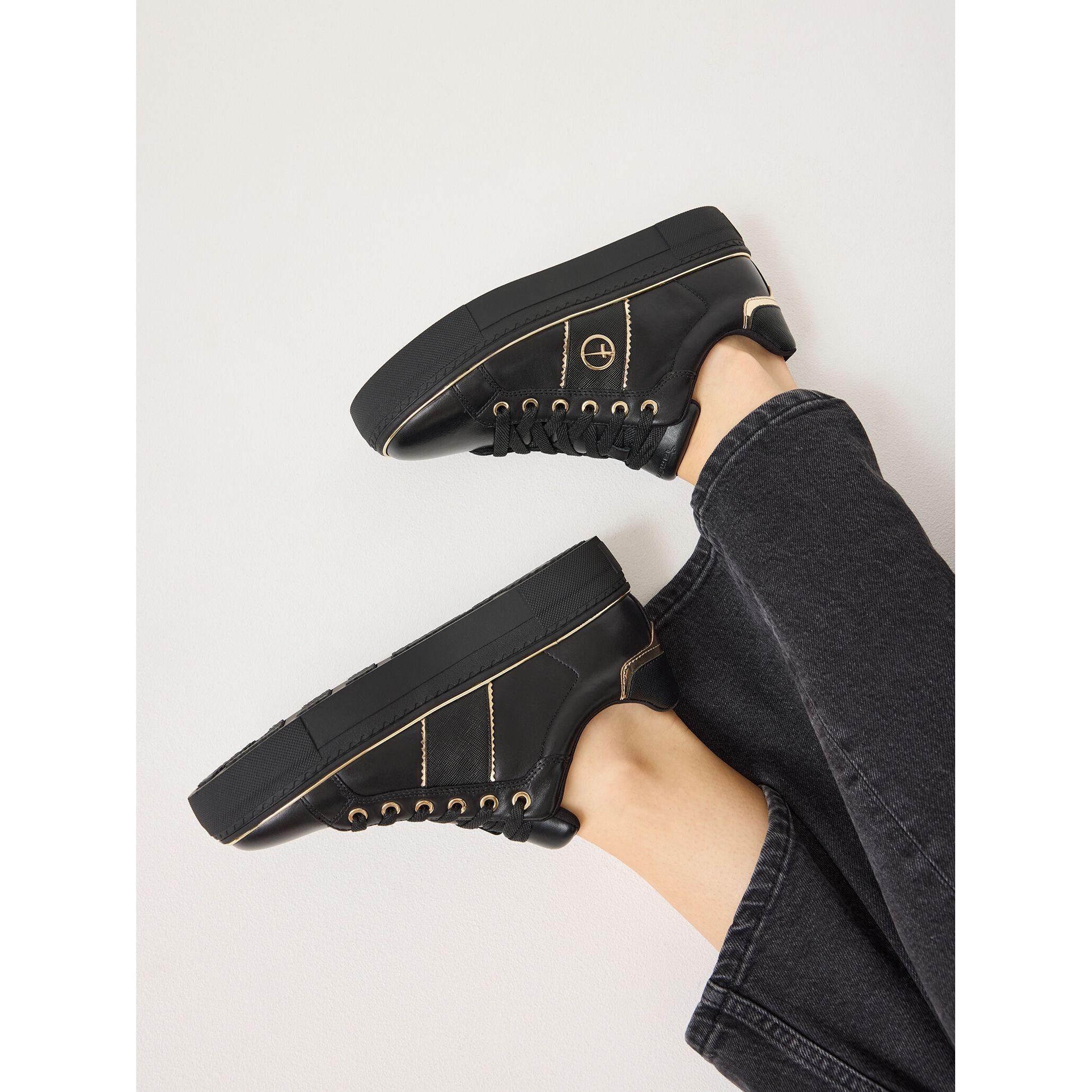 TAMARIS Laisvalaikio bateliai moterims, Juoda, Sneaker low 5