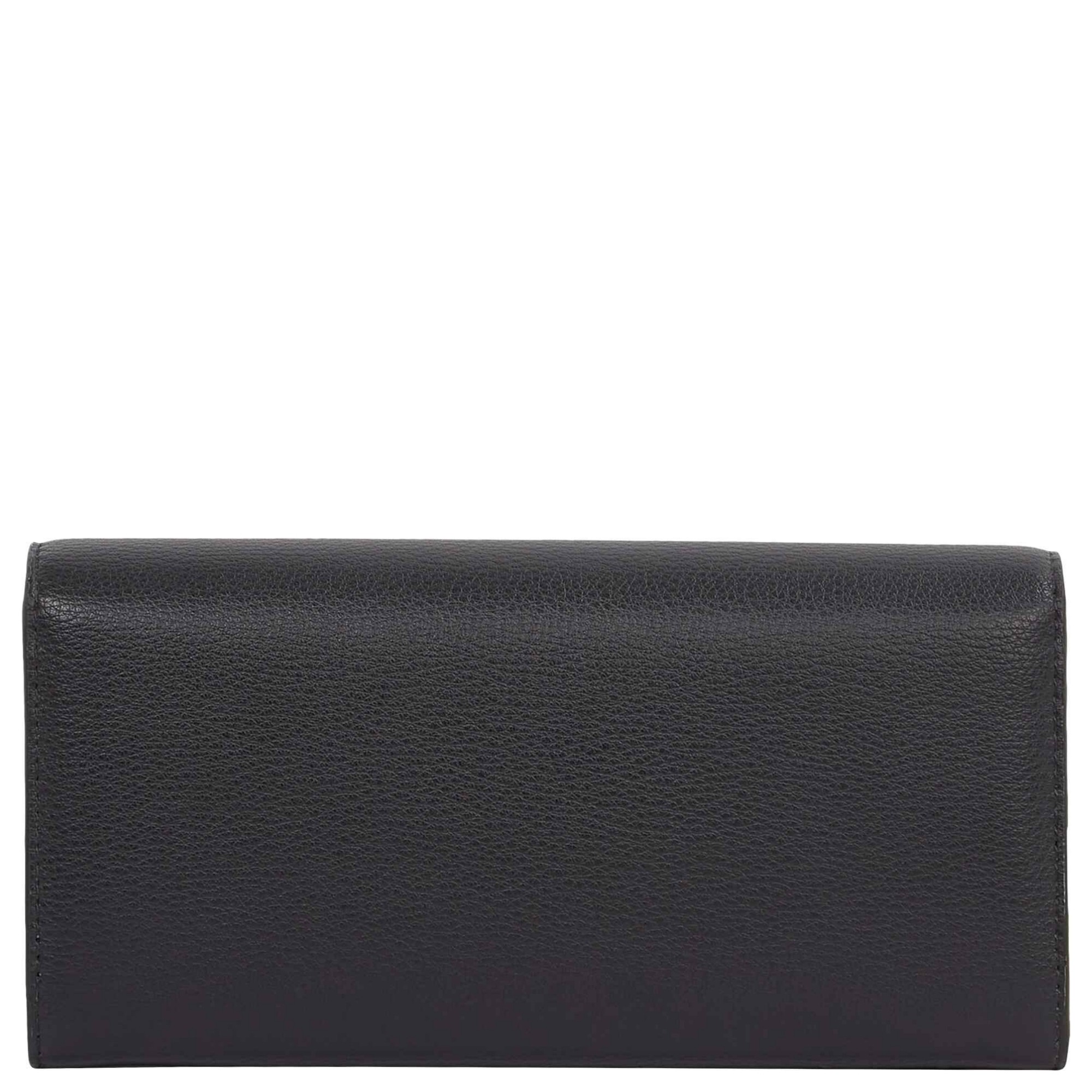 TOMMY HILFIGER Piniginė moterims, Juoda, TH flag lrg flap 2