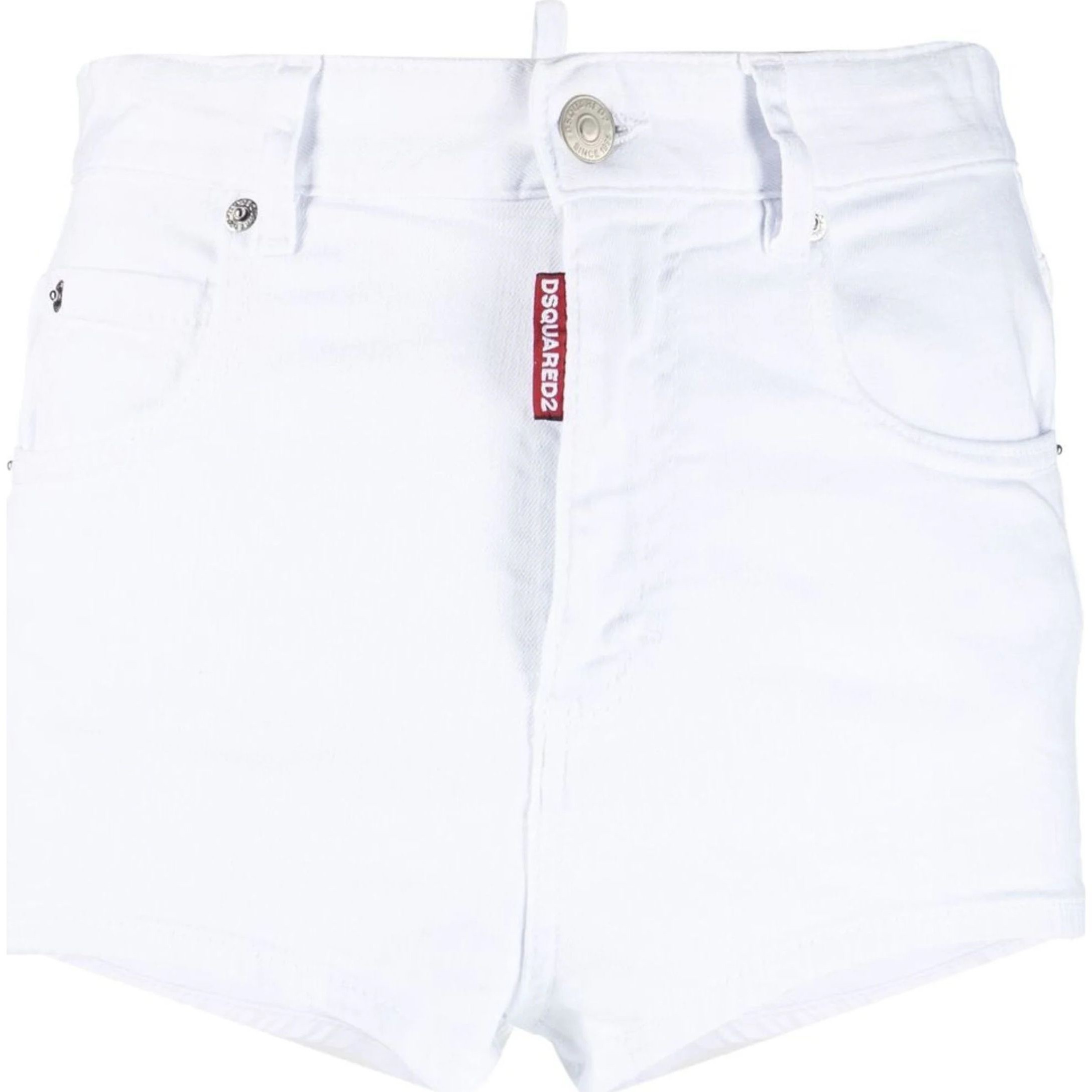 DSQUARED2 Šortai moterims, Balta, Shorts