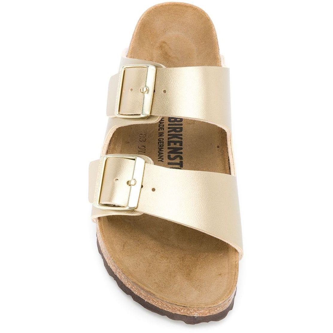 BIRKENSTOCK Šlepetės moterims, Auksinė, Arizona 4