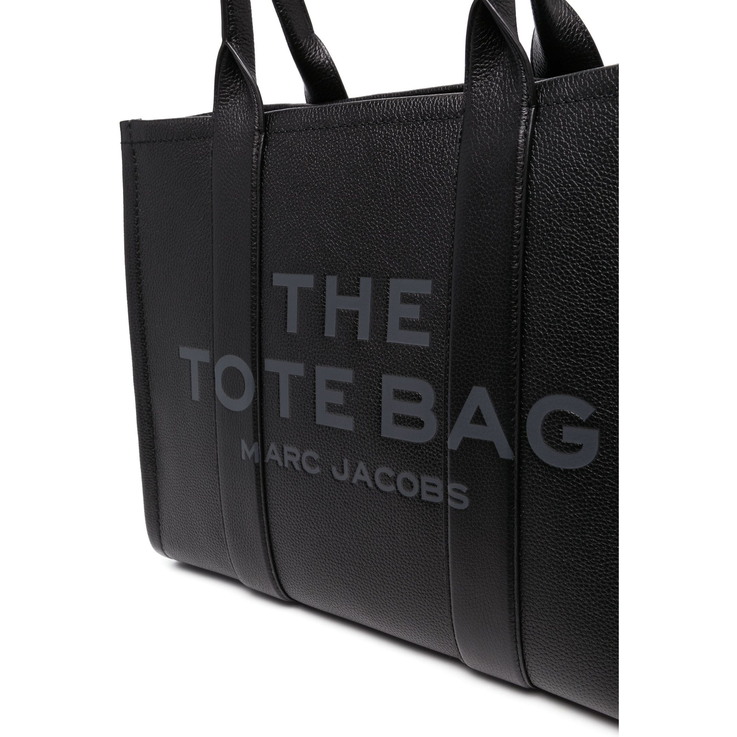 MARC JACOBS Pirkinių krepšys moterims, Juoda, Large tote 3