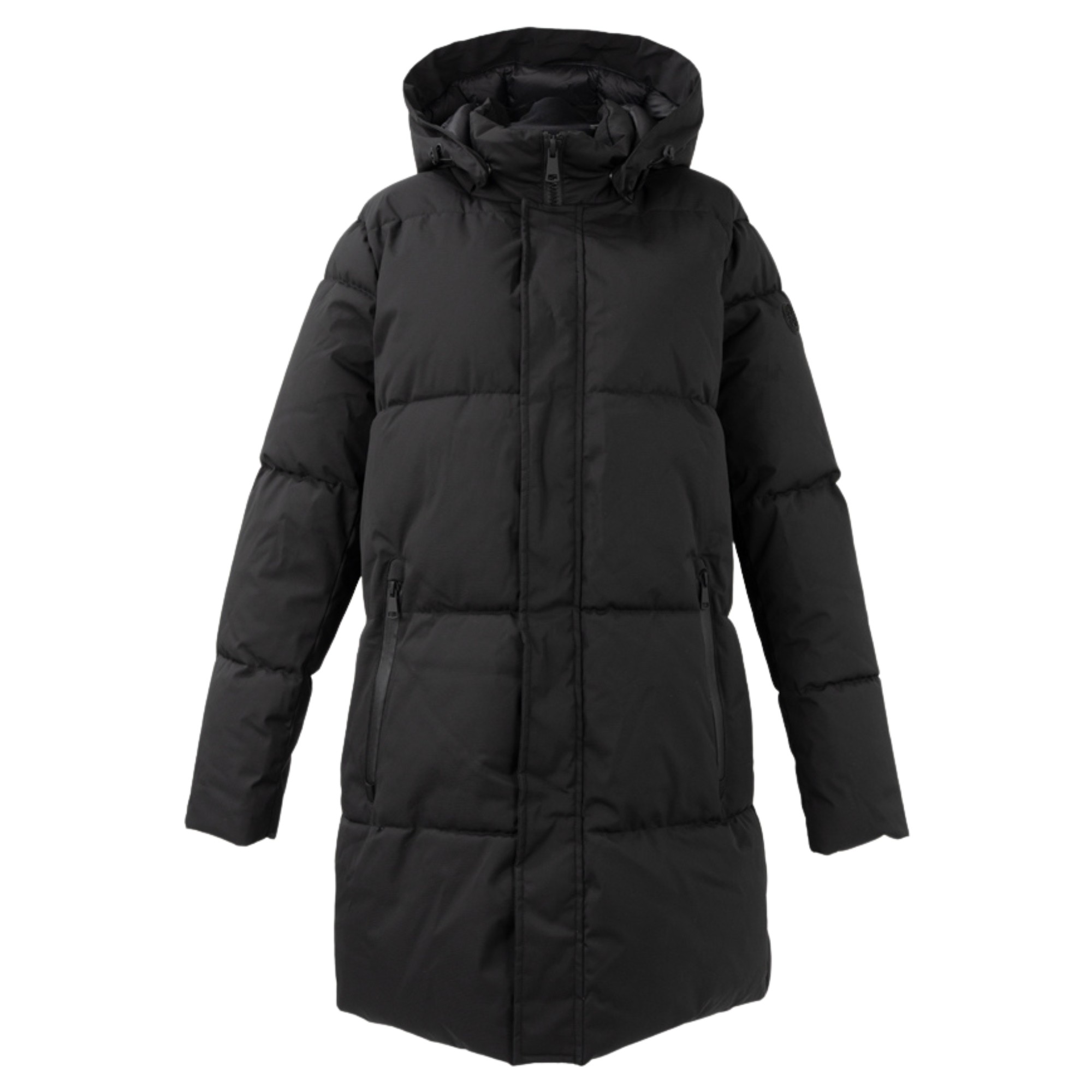 SERGIO MORETTI Pūkinė striukė vyrams, Juoda, Jackets 1