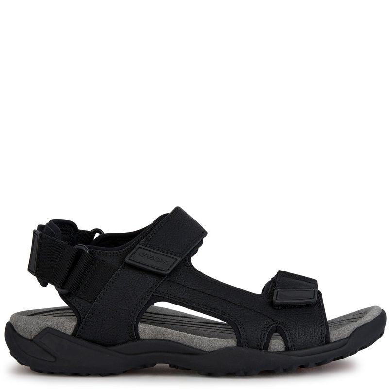 GEOX Basutės vyrams, Juoda, TERRENO SANDALS 2