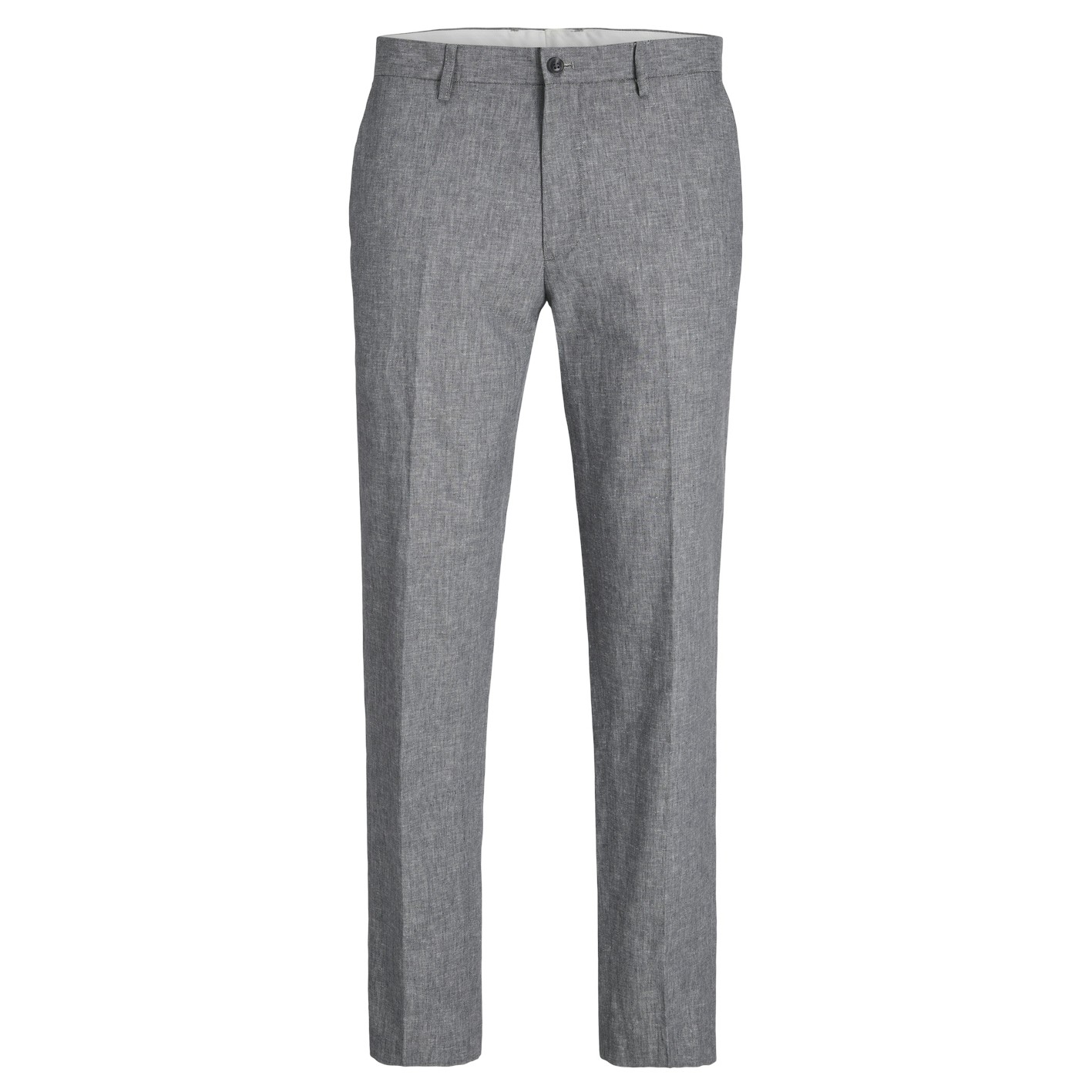 JACK & JONES Kelnės vyrams, Pilka, JPRRIVIERA LINEN TROUS 1