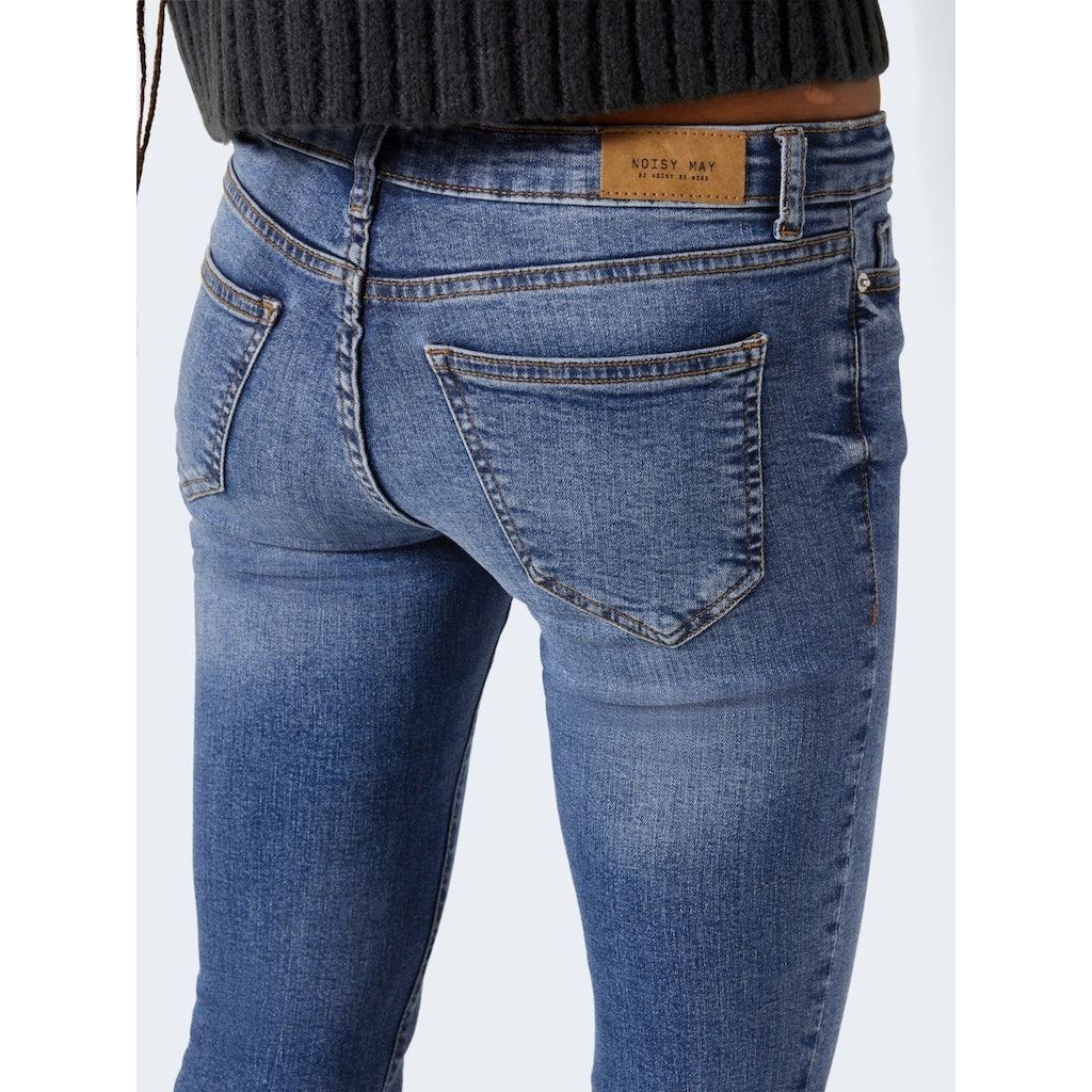 NOISY MAY Tiesūs džinsai moterims, Mėlyna, NMEVIE LW BOOTCUT JEA 8