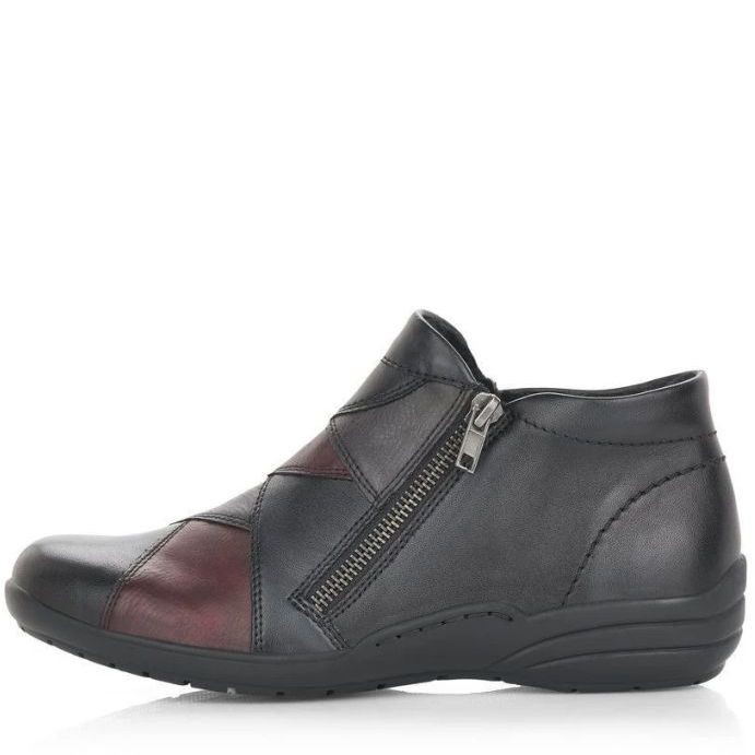 REMONTE Aulinukai moterims, Juoda, Ladies short boots 2