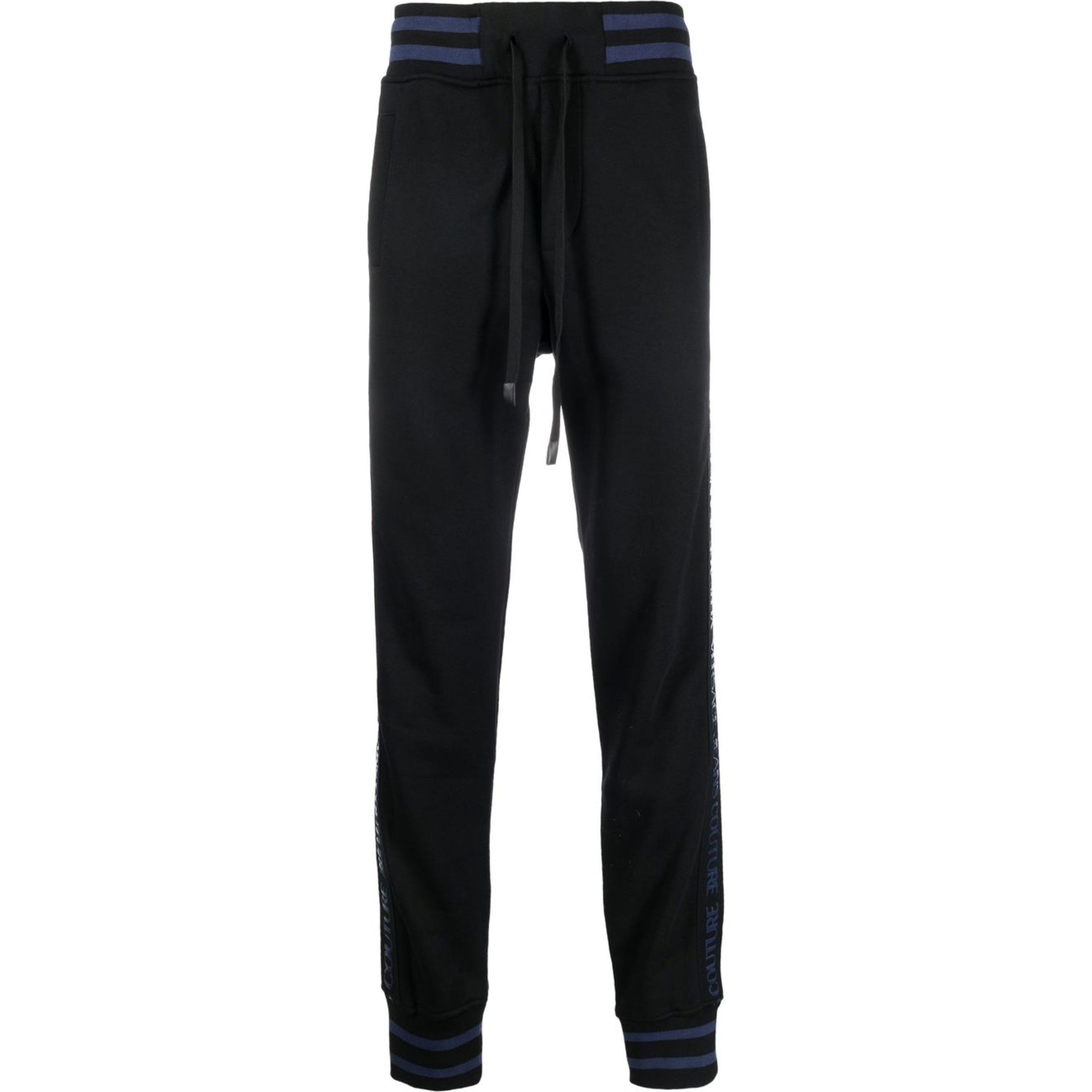VERSACE JEANS CUTURE Sportinės kelnės vyrams, Juoda, Jogger pants