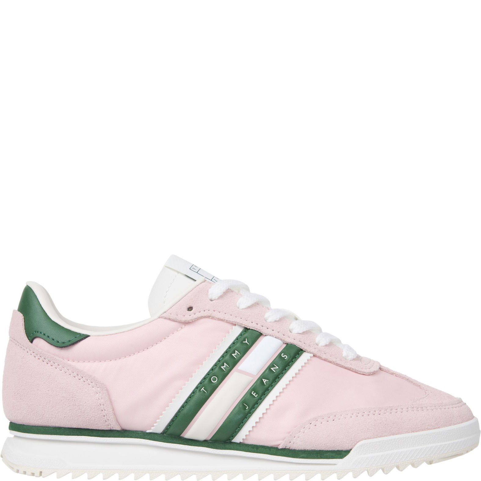 TOMMY JEANS Laisvalaikio bateliai moterims, Rožinė, Retro runner sneaker 2