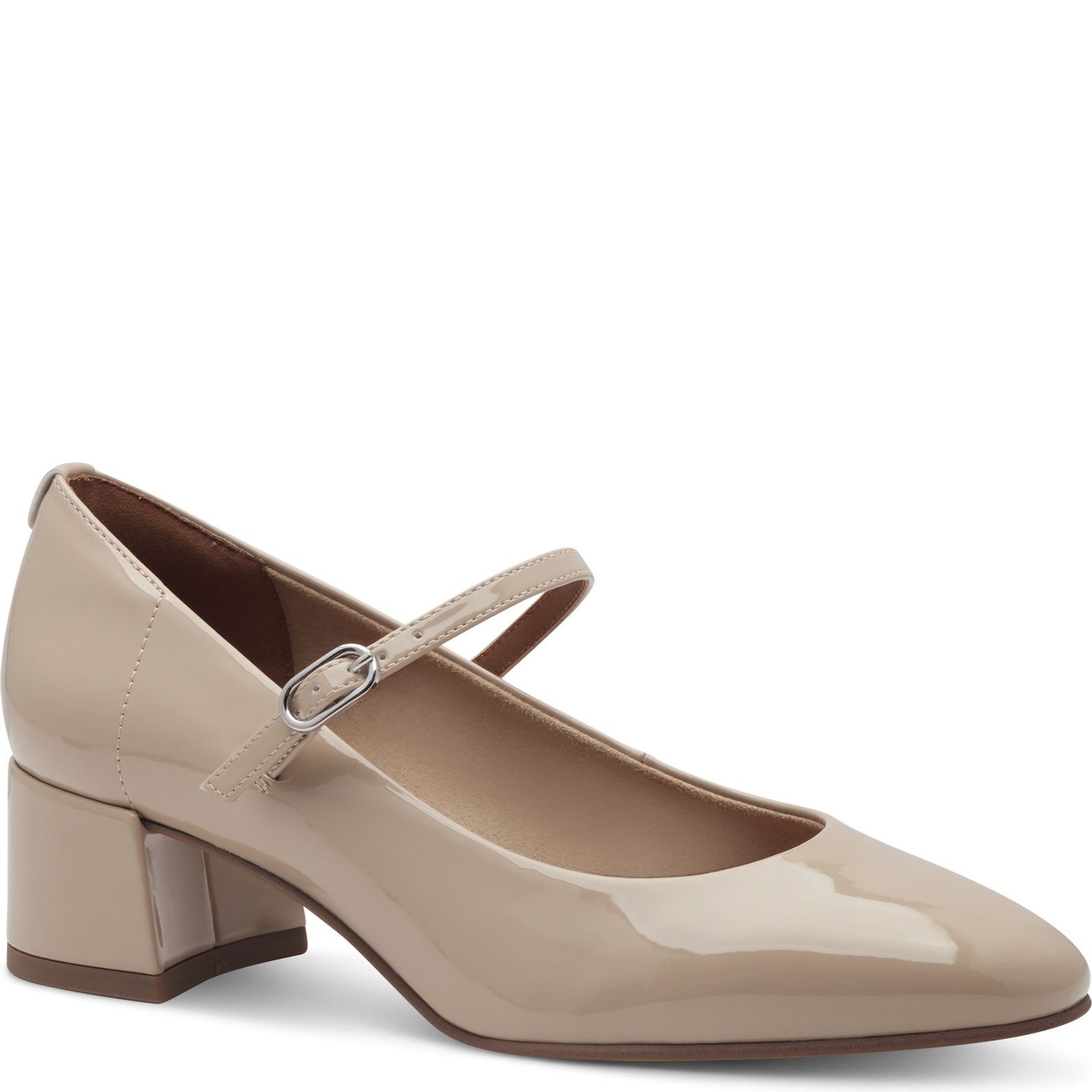 TAMARIS Balerinos moterims, Smėlio, Pump with strap 1