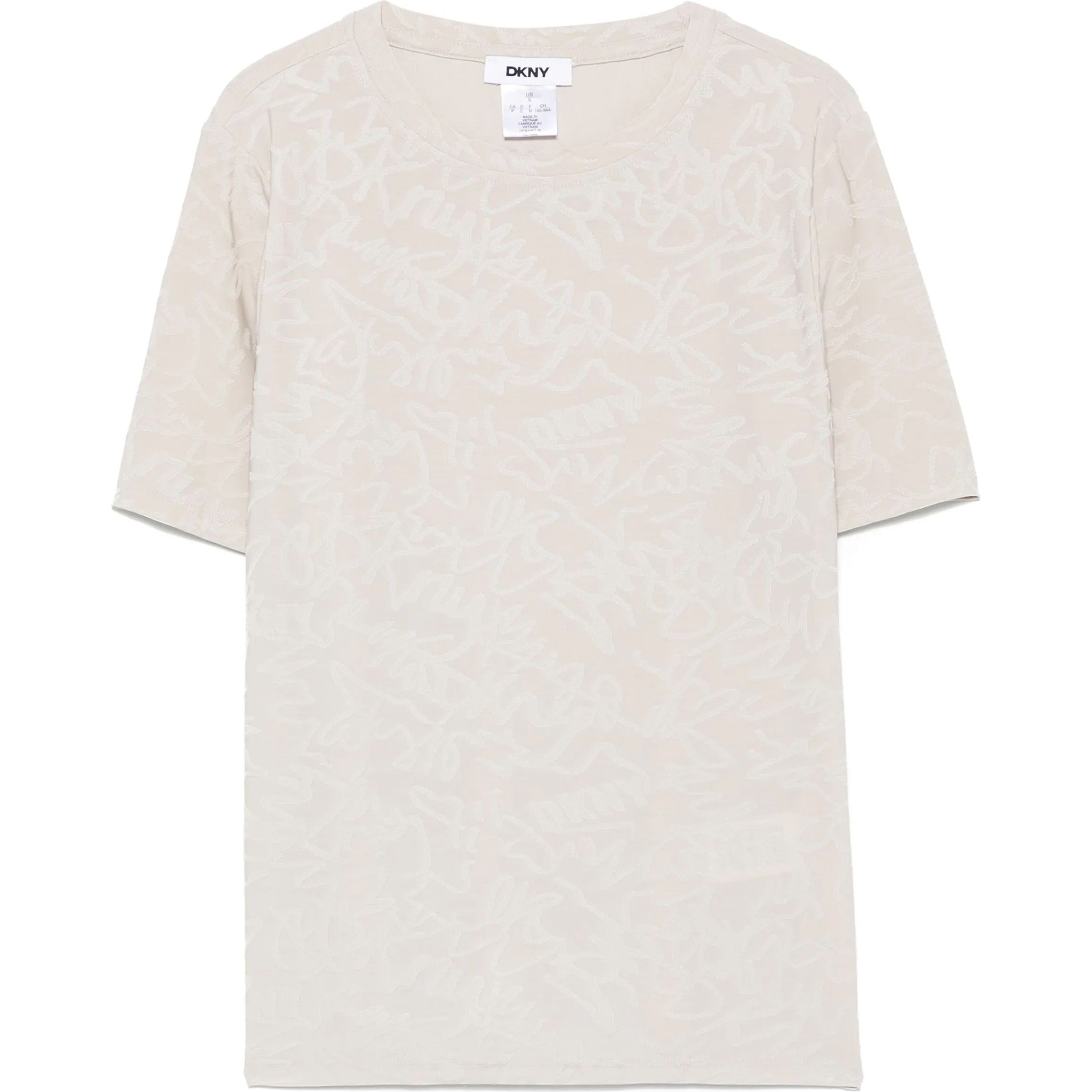 DKNY Megztinis moterims, Pilka, S/s knit graffiti ja 1