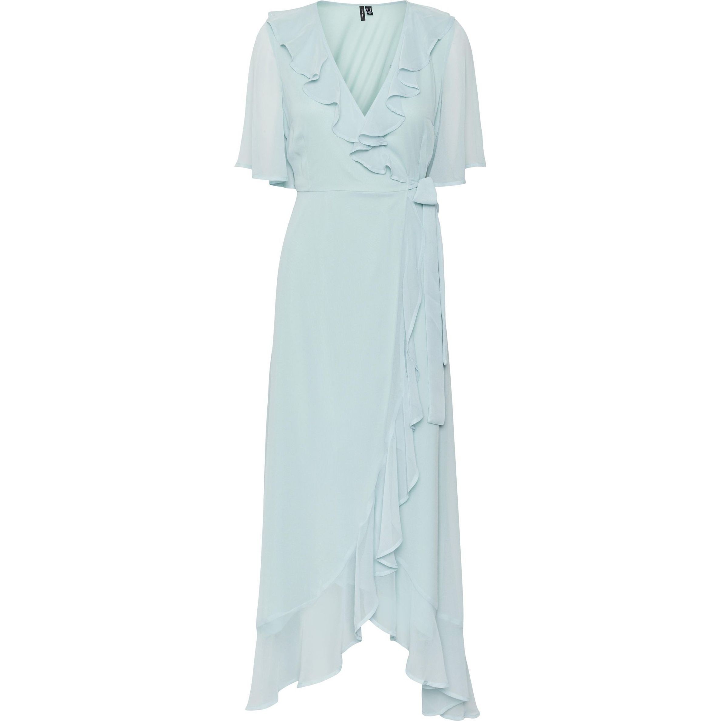 VERO MODA Maxi suknelė moterims, Mėlyna, VMSILLE 2/4 SL WRAP M 1