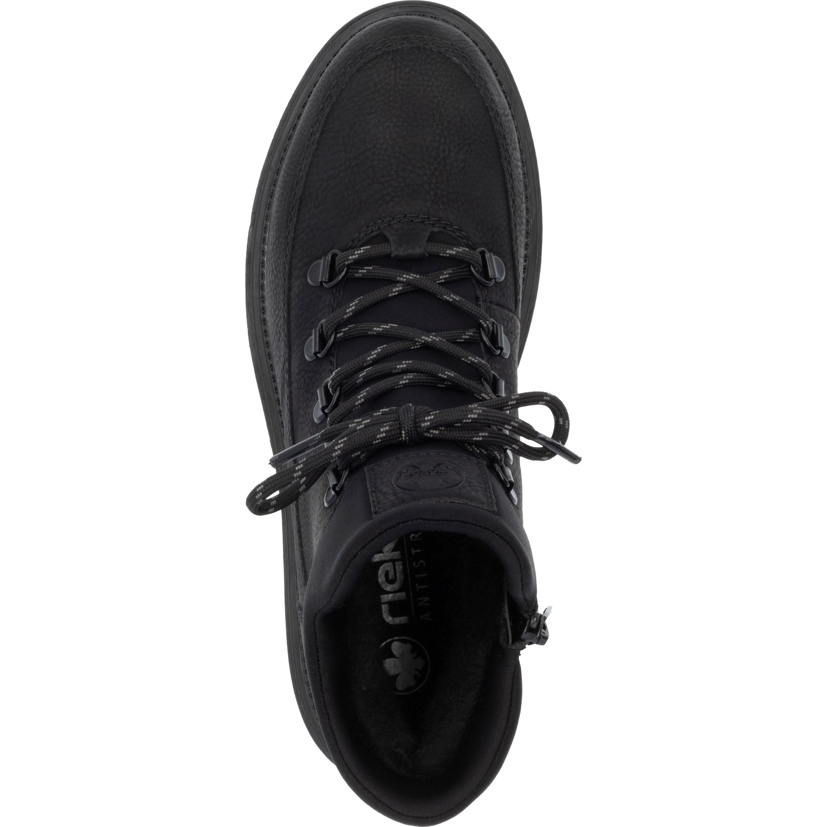 RIEKER Aulinukai moterims, Juoda, Ladies mid height boots 7