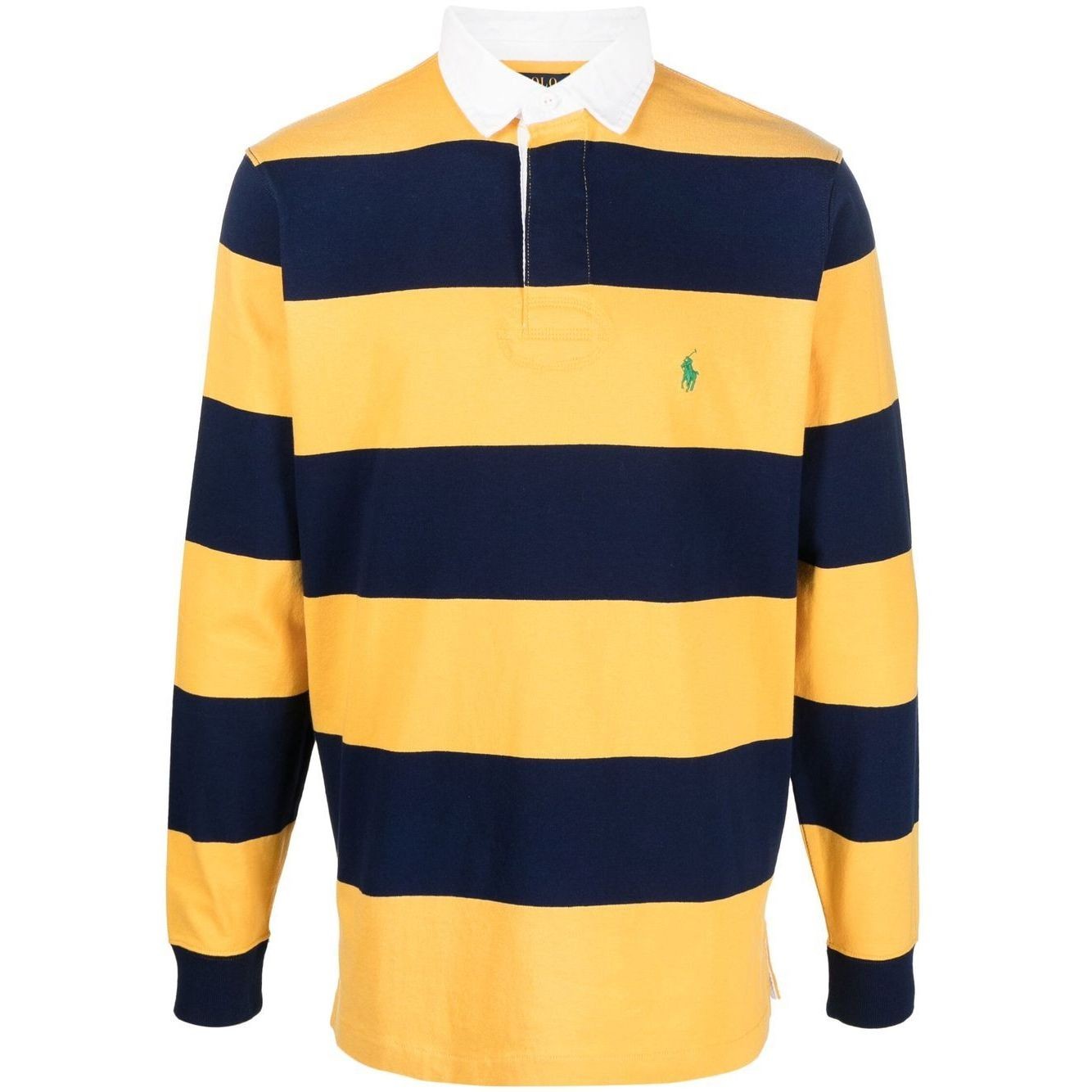 POLO RALPH LAUREN Sportinis nertinis vyrams, Geltona, Long sleeve rugby pullover