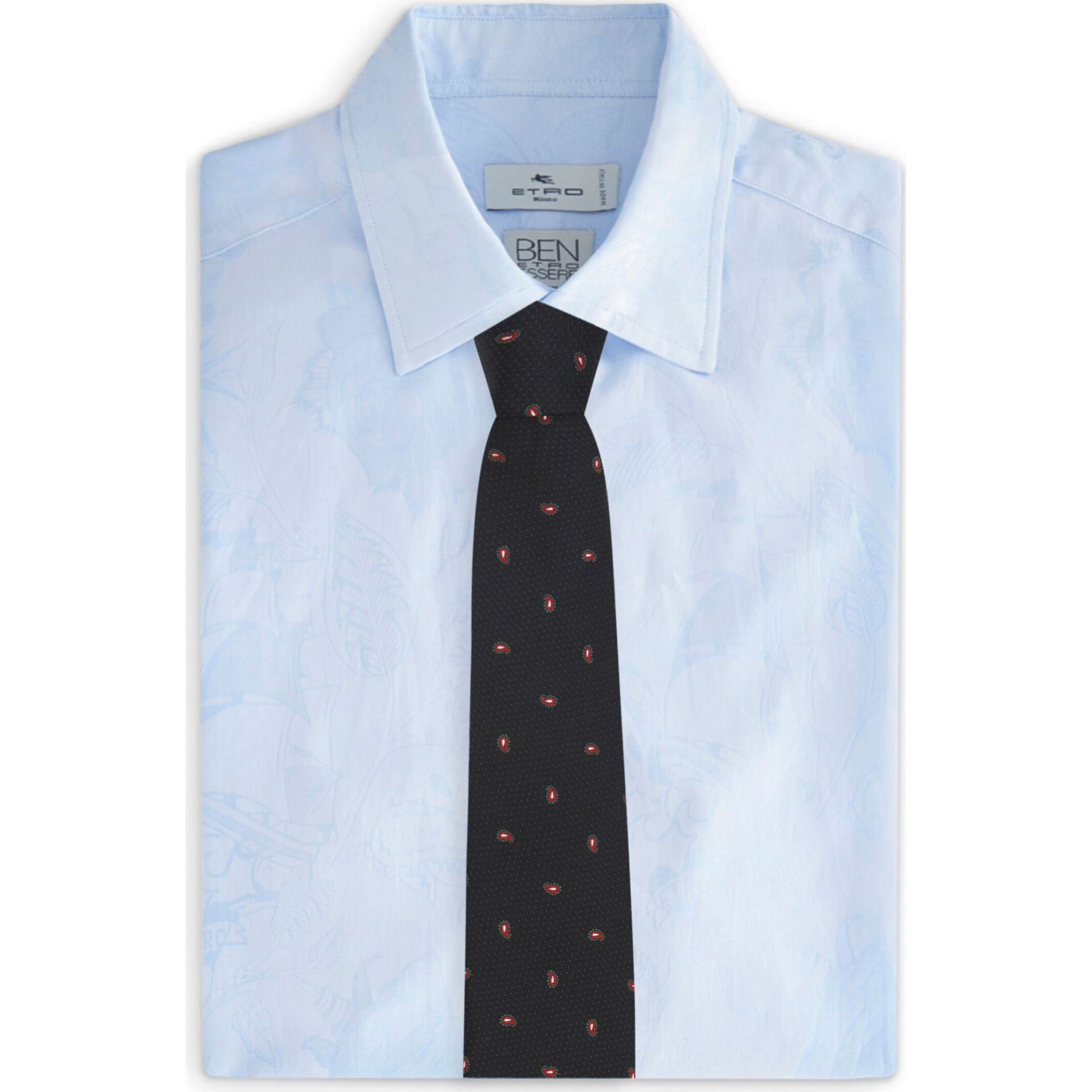 ETRO Kaklaraištis vyrams, Juoda, Tie 3