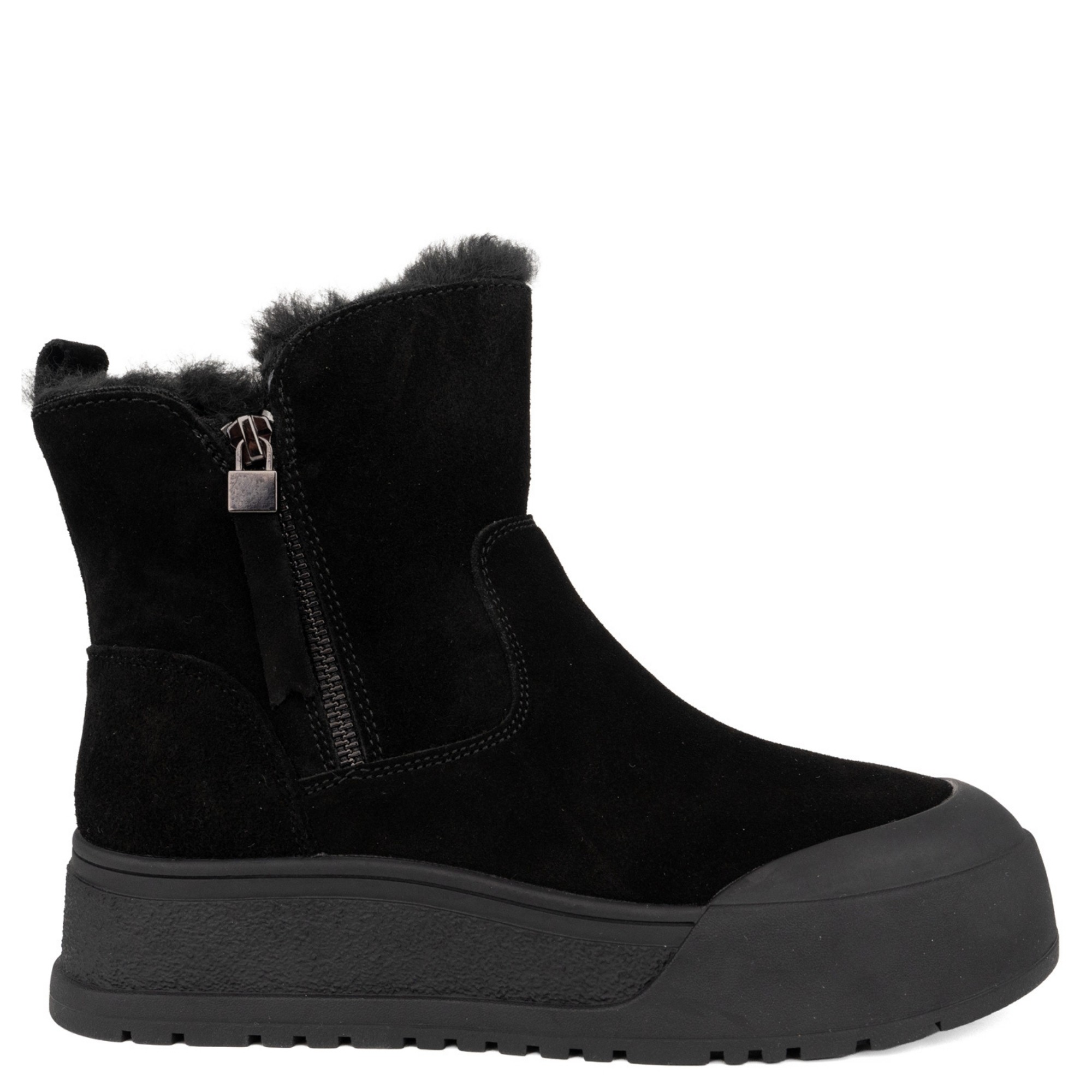 GRUNER SCHUHE Pašiltinti aulinukai moterims, Juoda, Wm booties 2