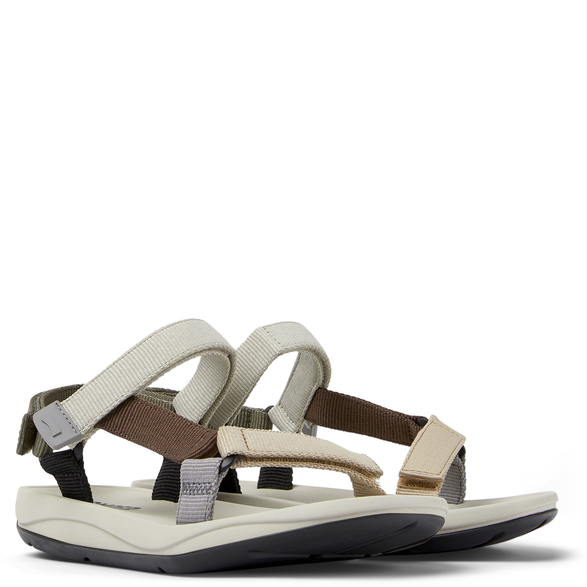 CAMPER Basutės moterims, Smėlio, Match Sandals 1
