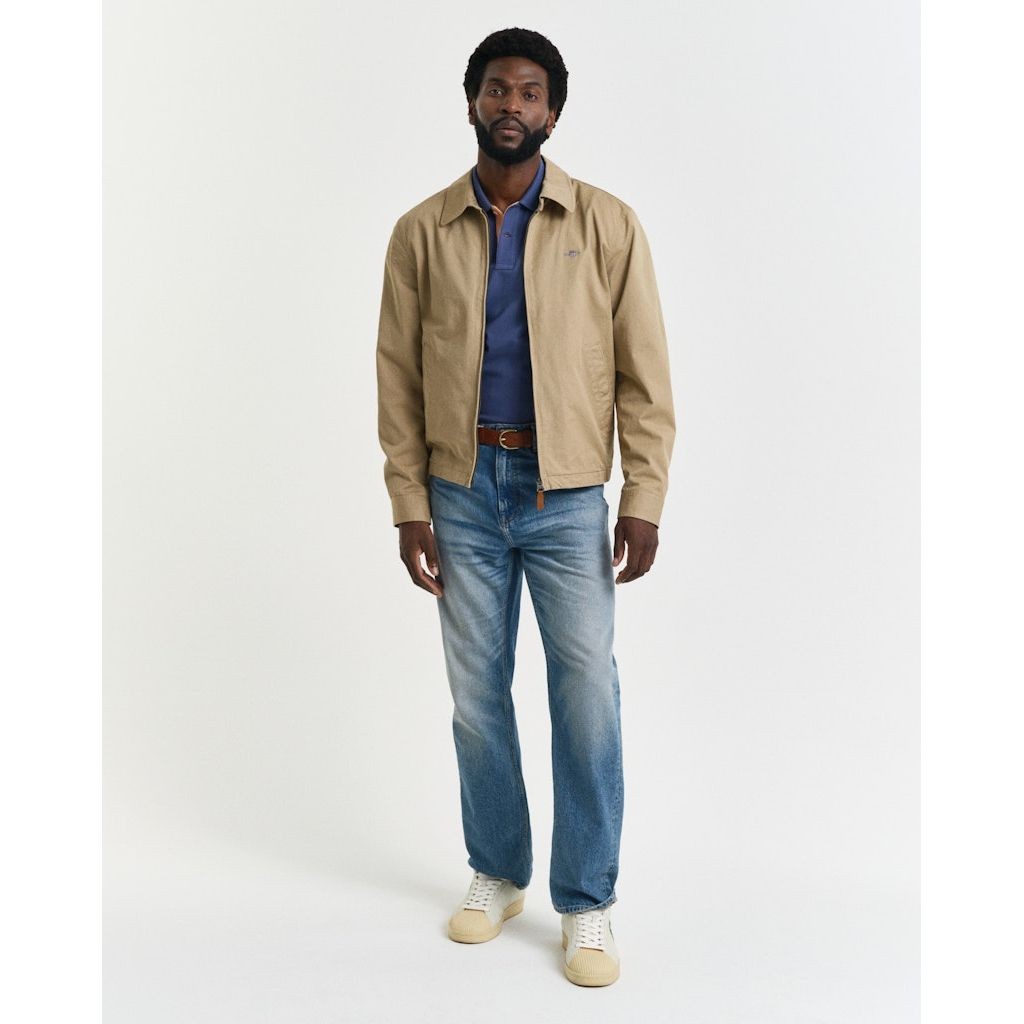 GANT Polo marškiniai trumpos rank. vyrams, Mėlyna, Reg contrast pique SS polo 5