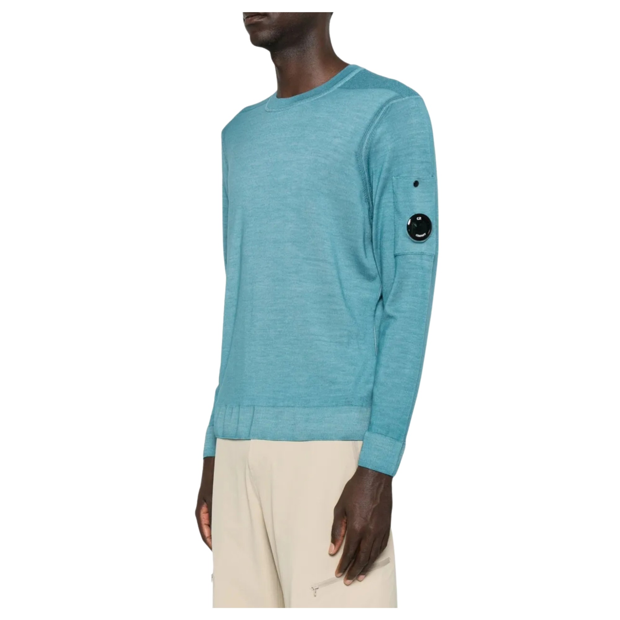 C.P. COMPANY Megztinis vyrams, Mėlyna, Crew neck 2