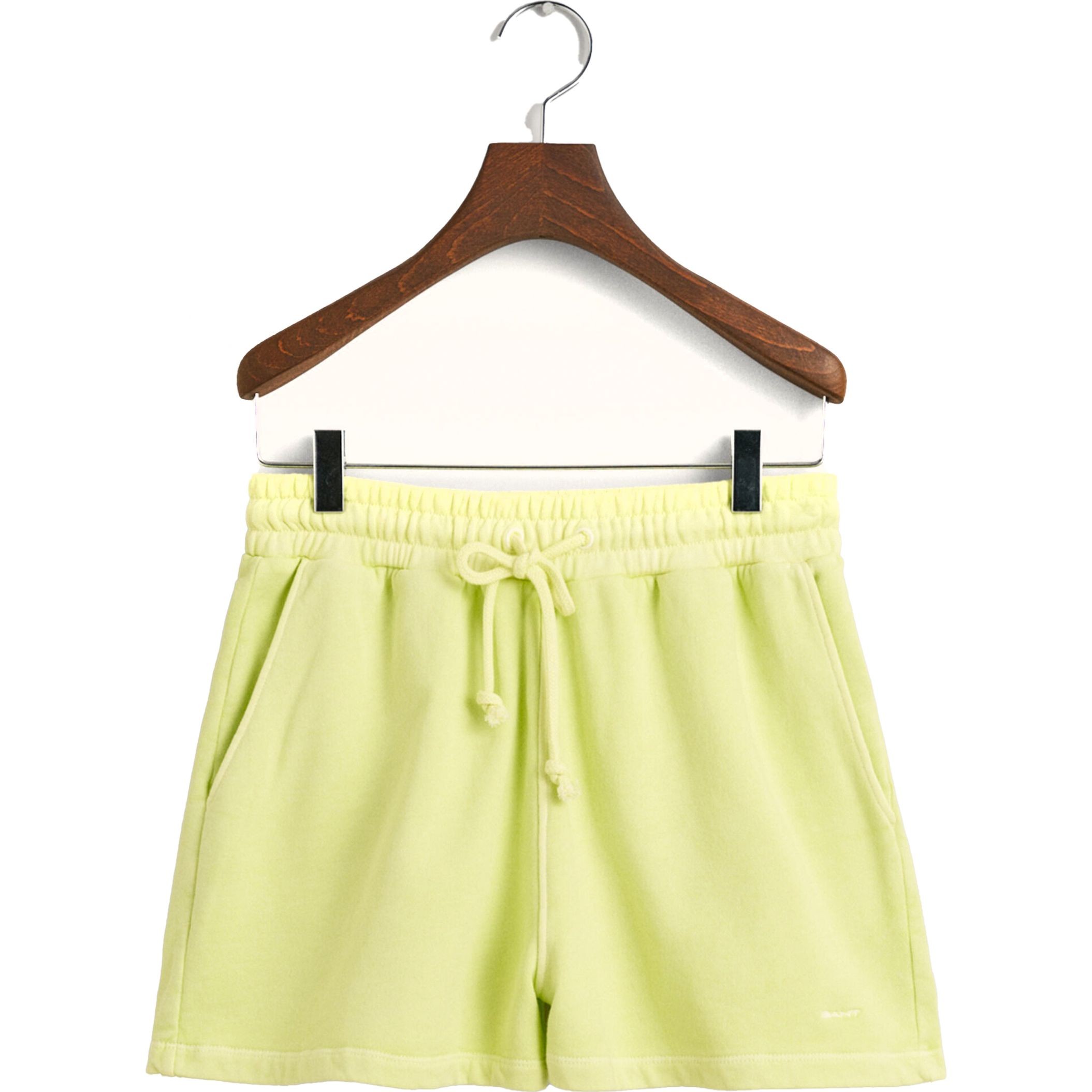 GANT Šortai moterims, Žalia, REL SUNFADED SHORTS