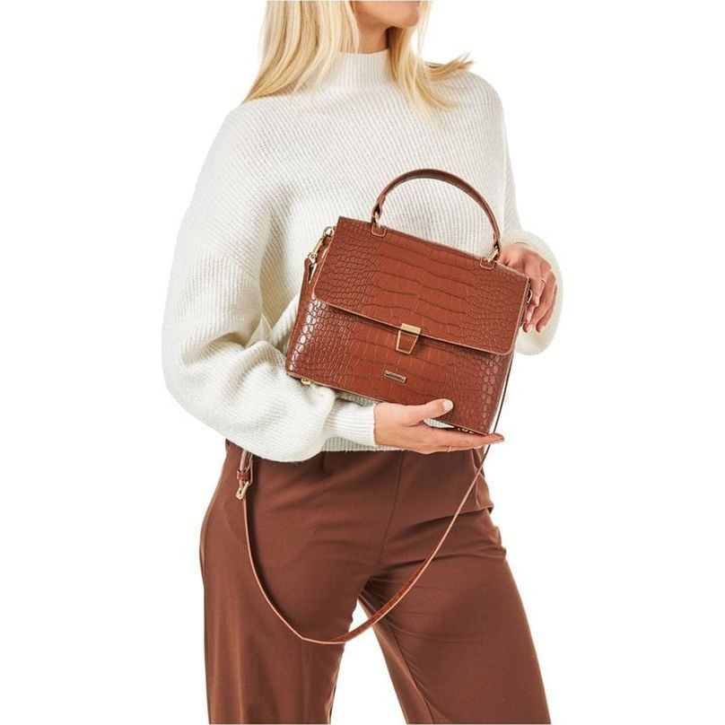 RIEKER Pirkinių krepšys, Ruda, Tote bag 3