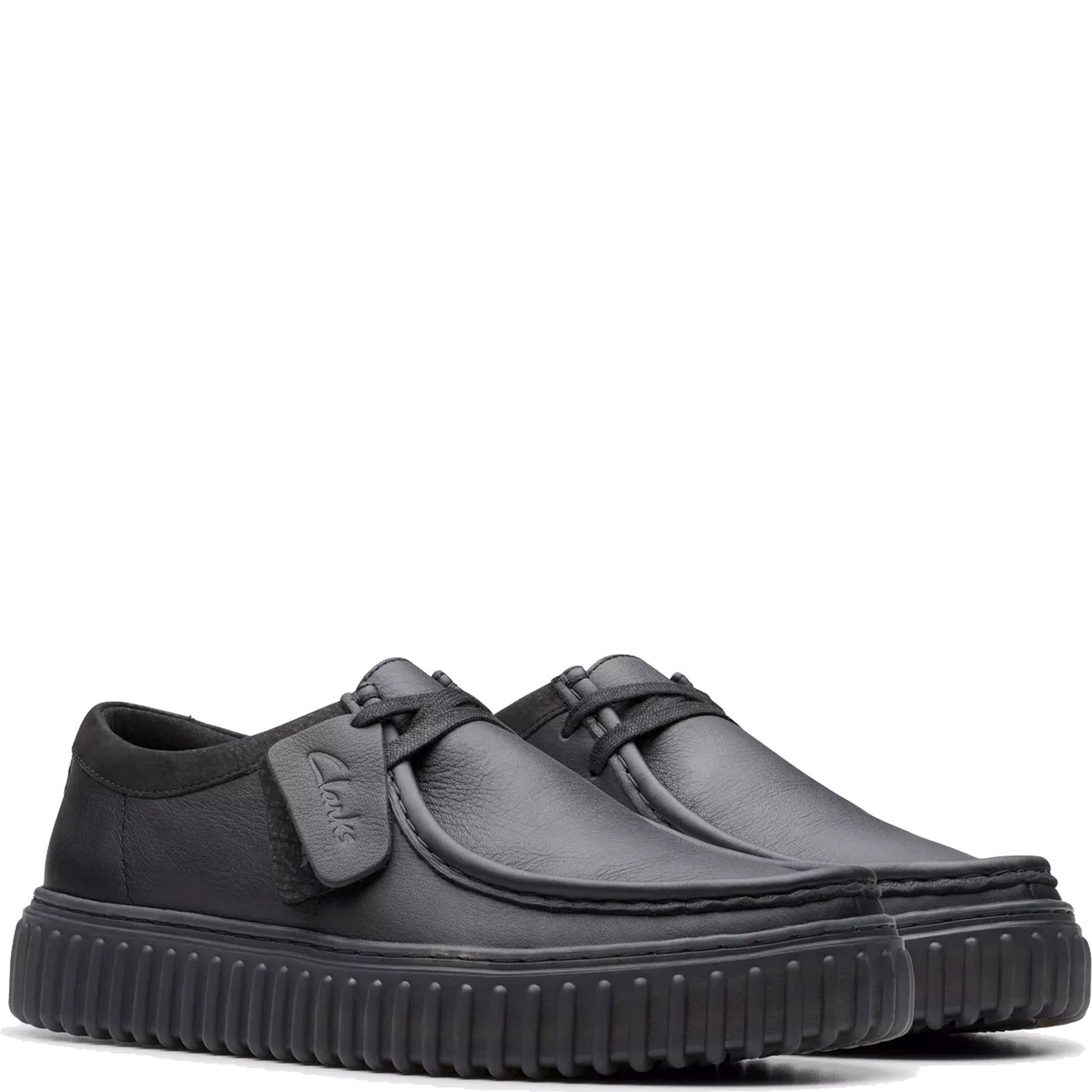 CLARKS Laisvalaikio bateliai vyrams, Juoda, Torhill leisure 1
